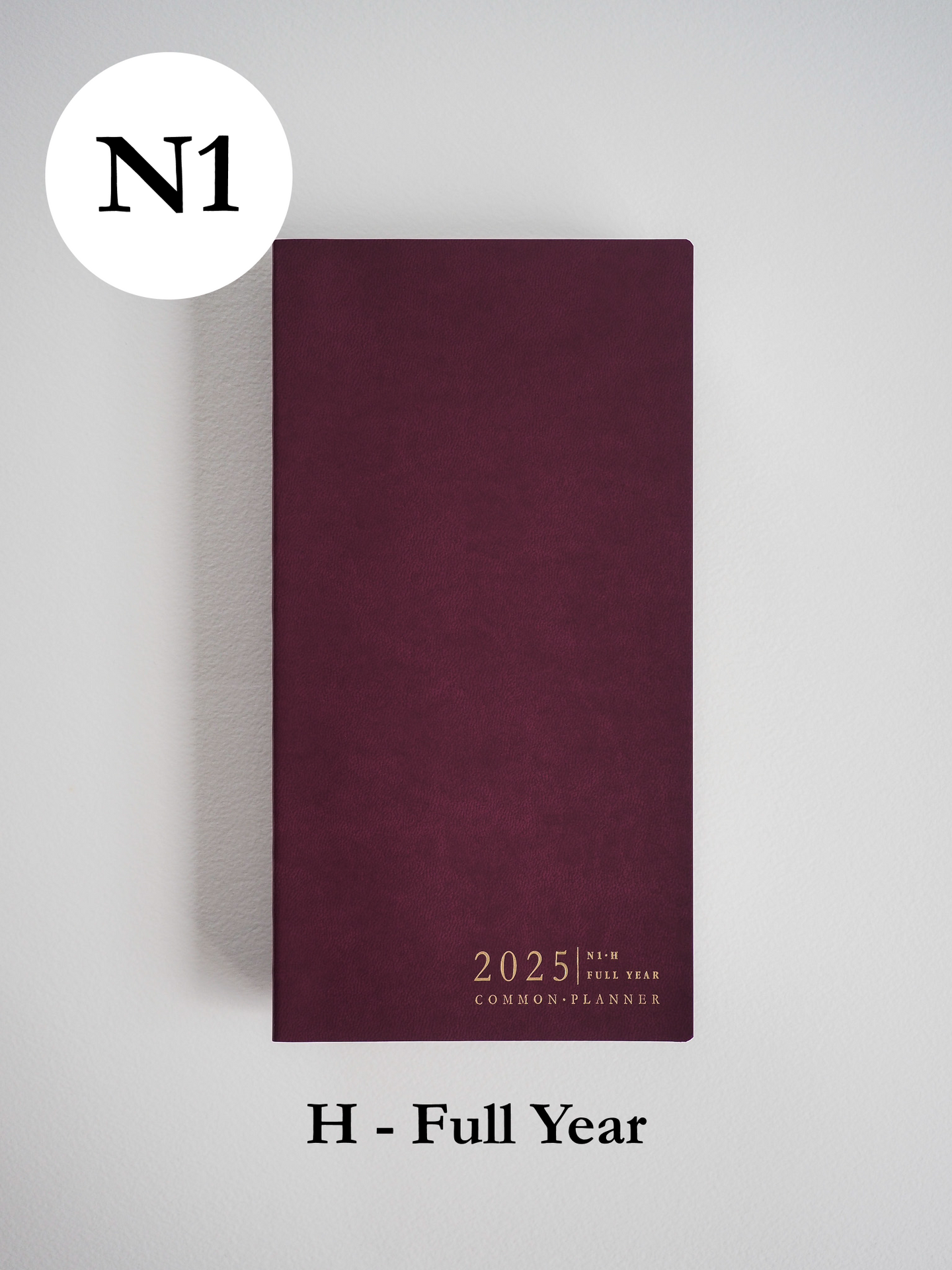 N1 Horizontal Full Year | 2025 Common Planner (In-Stock)