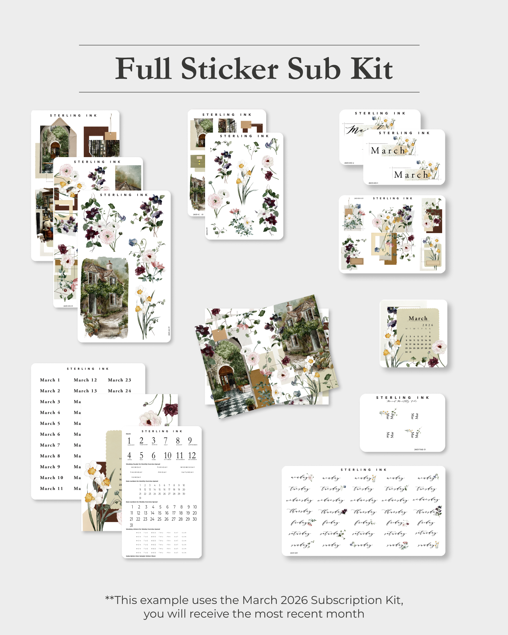 Full Sticker Subscription Kit