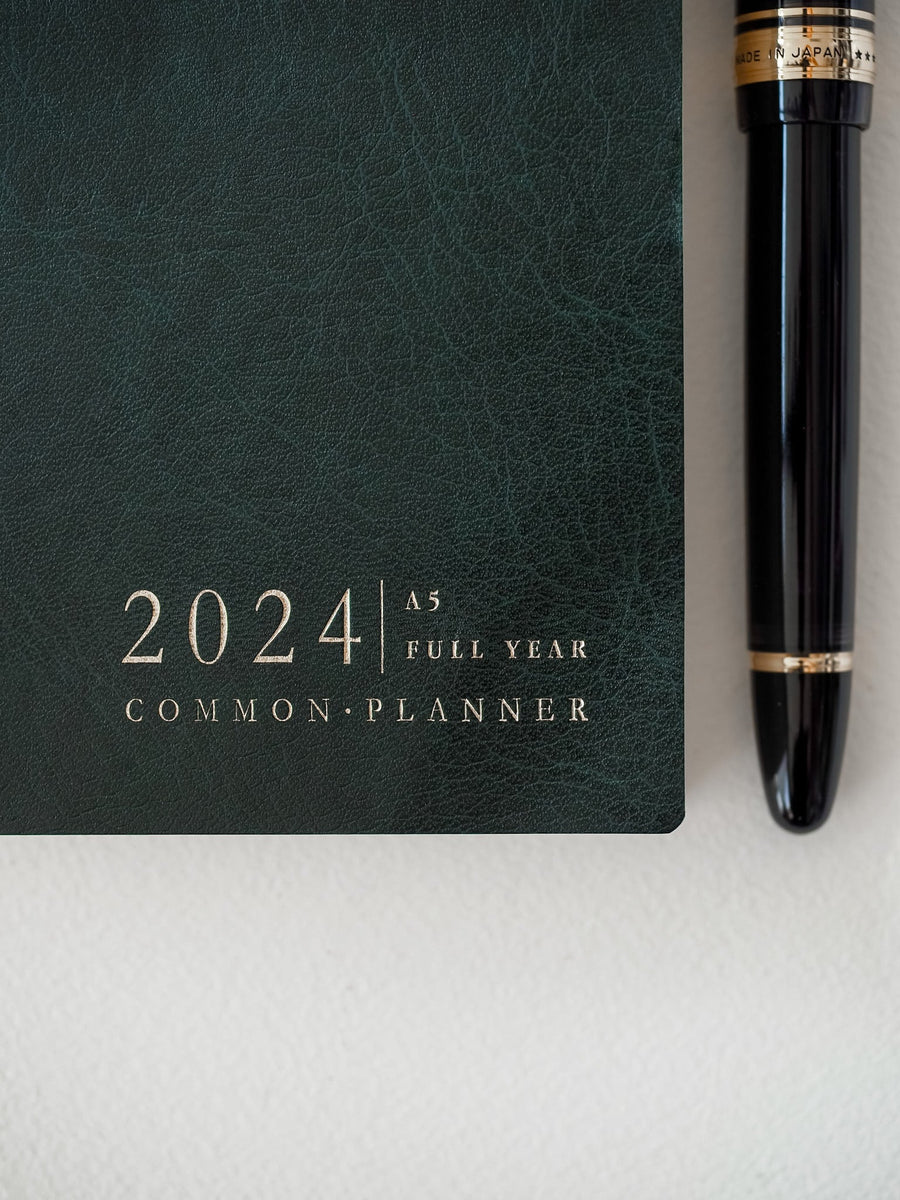 A5 Full Year 2024 Common Planner (InStock) STERLING INK