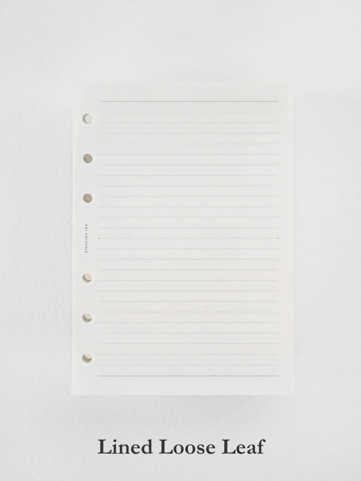 Lined Loose Leaf Paper (5mm) - Tomoe River Paper