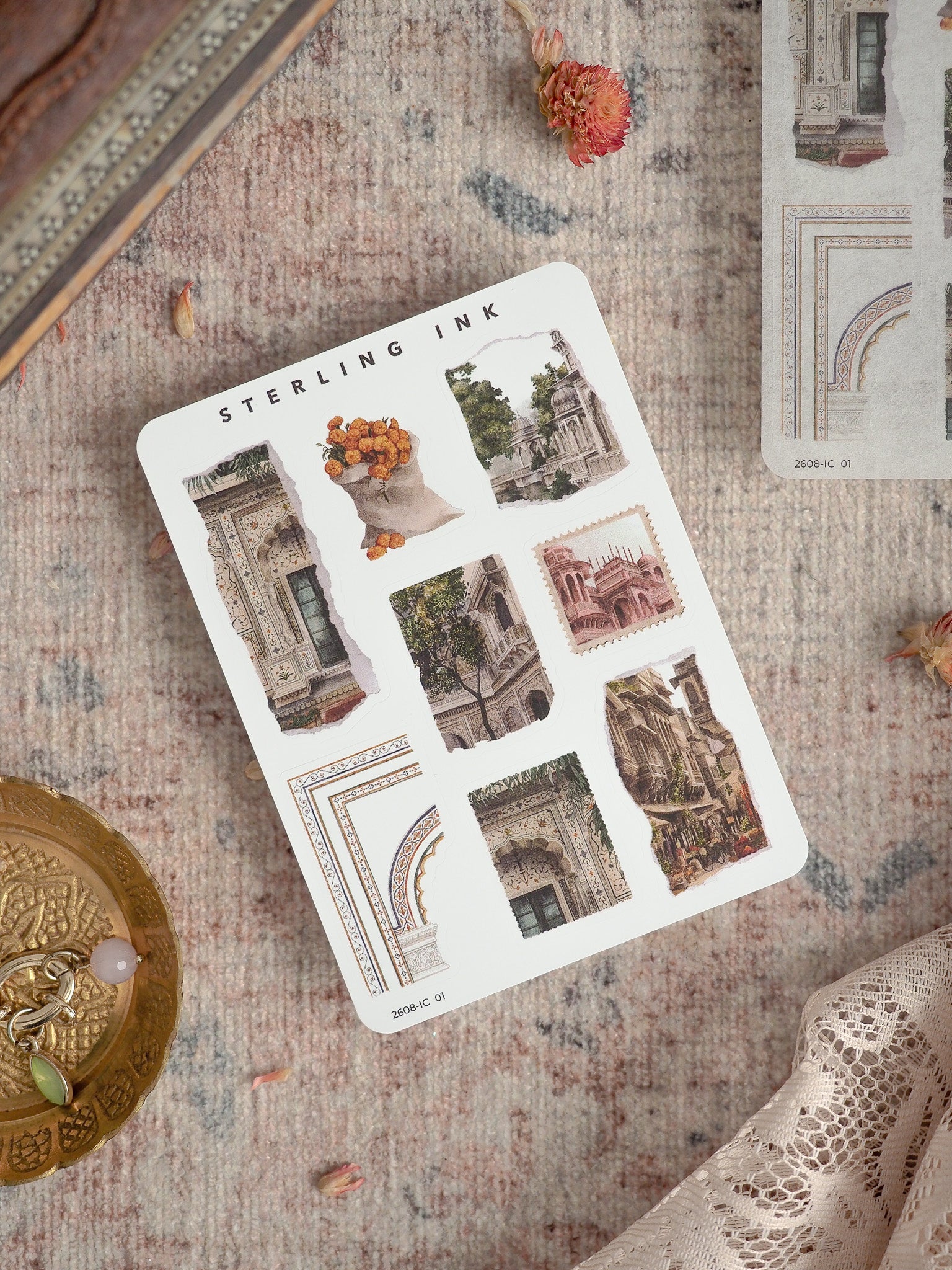 Mini Elements Icon Stickers - August 2026