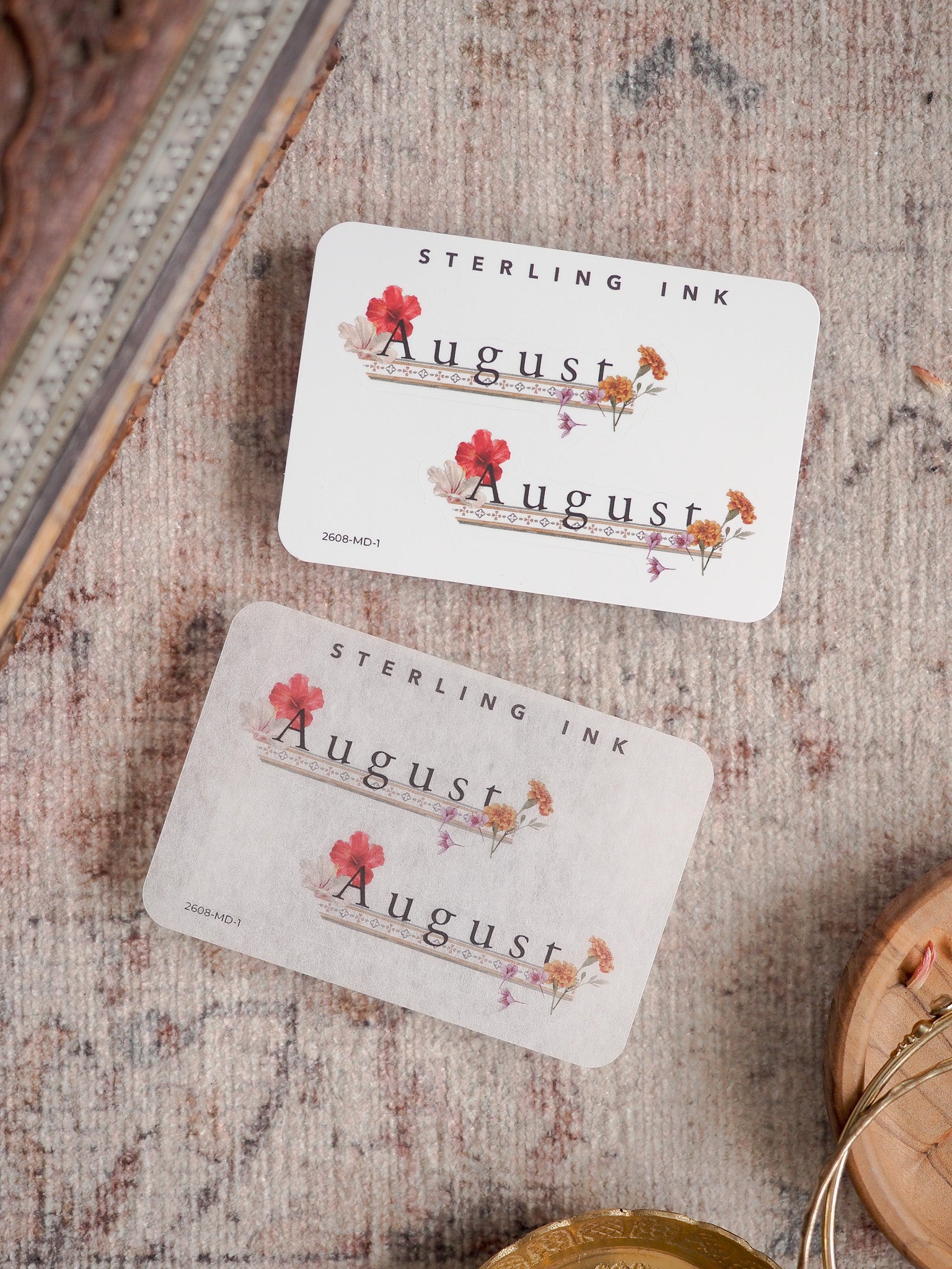 Month Sticker - August 2026