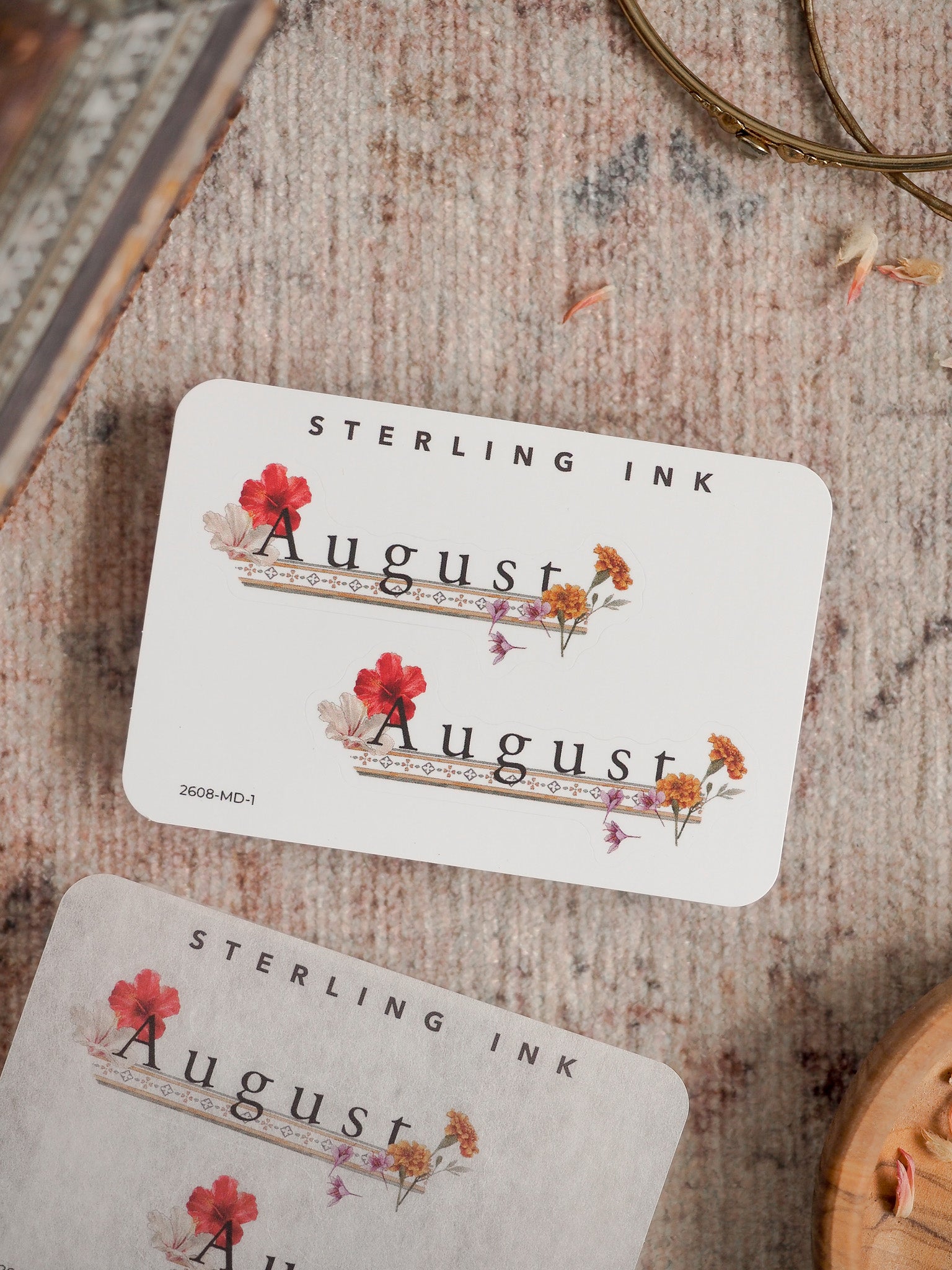 Month Sticker - August 2026