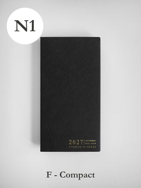 2027 N1 Flex Flex compact planner front cover in Onyx #color_onyx