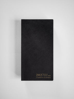 2027 N1 Horizontal Full year planner interior layout in Onyx #color_onyx