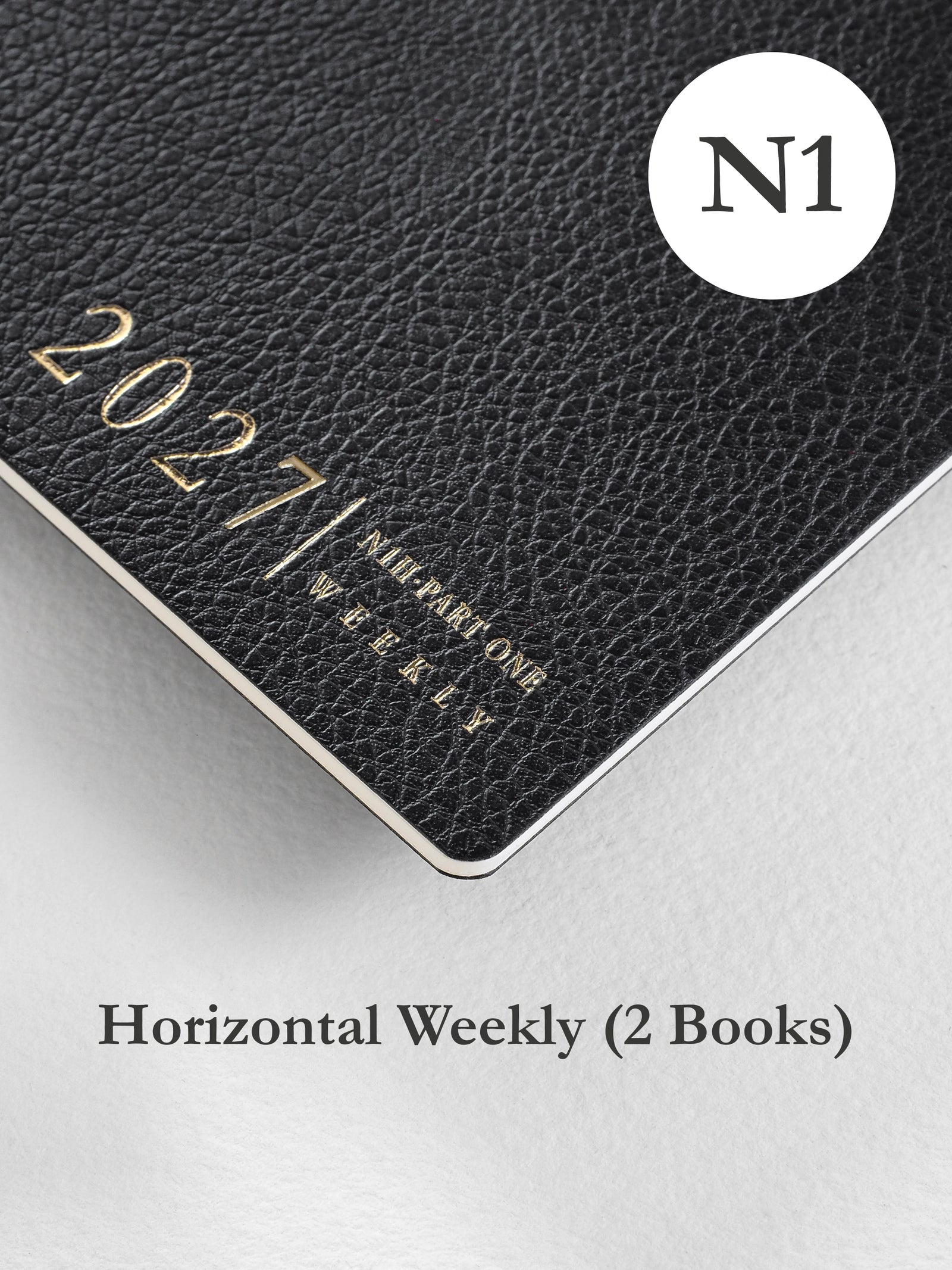 N1 Horizontal Weekly Booklet (2 book set) | 2027
