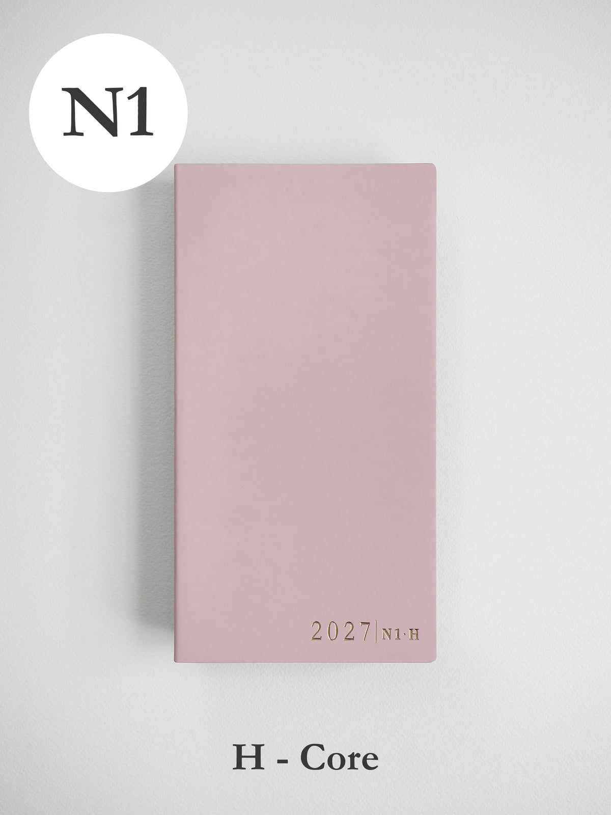 2027 N1 Horizontal Core planner front cover in Fairy Floss #color_fairyfloss