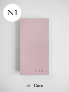 2027 N1 Horizontal Core planner front cover in Fairy Floss #color_fairyfloss