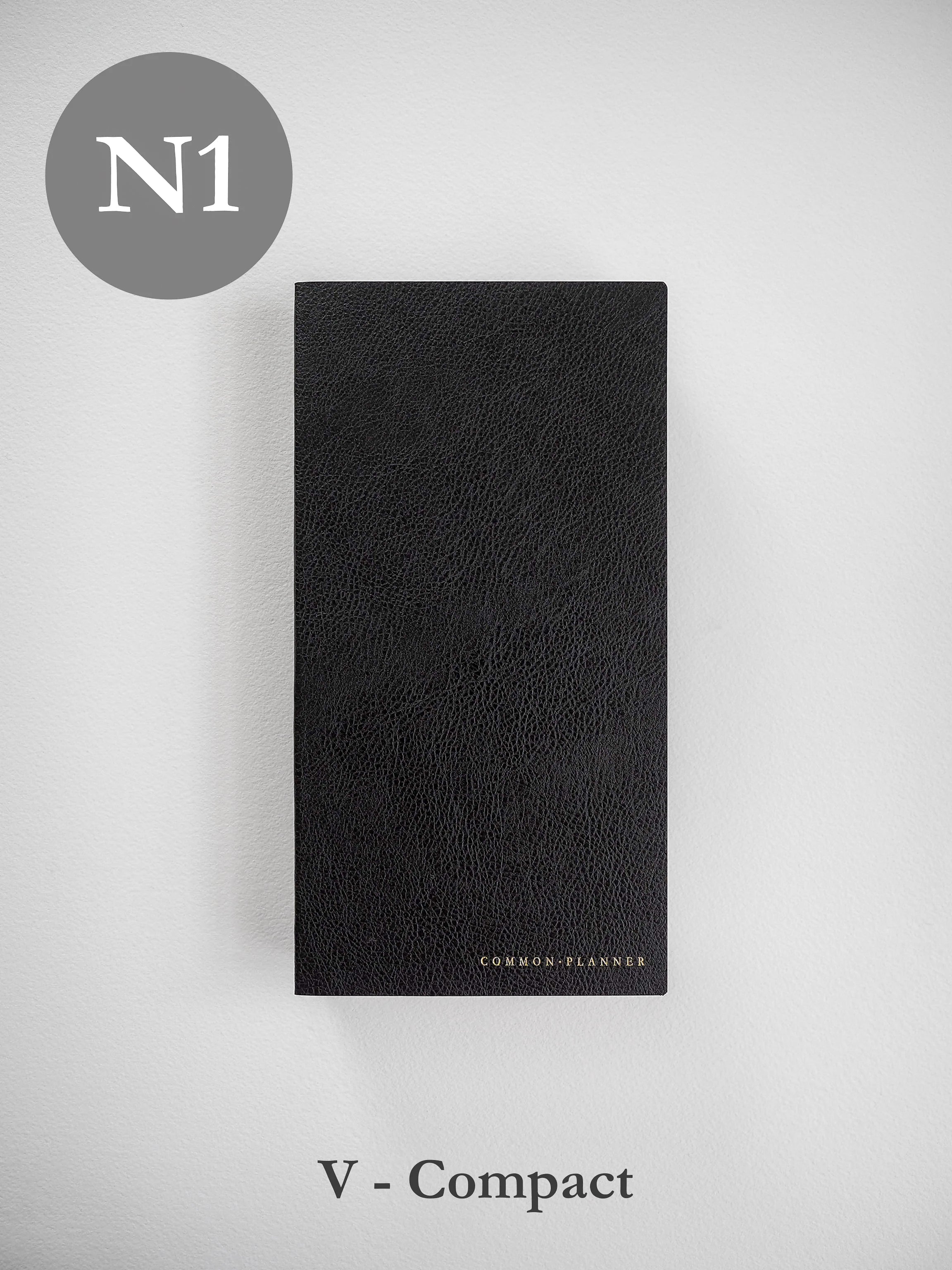 Undated Common Planner | N1 Vertical Compact Full Year