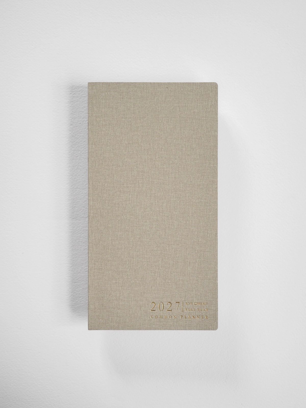2027 N1 Vertical Compact planner interior layout in Linen #color_linen