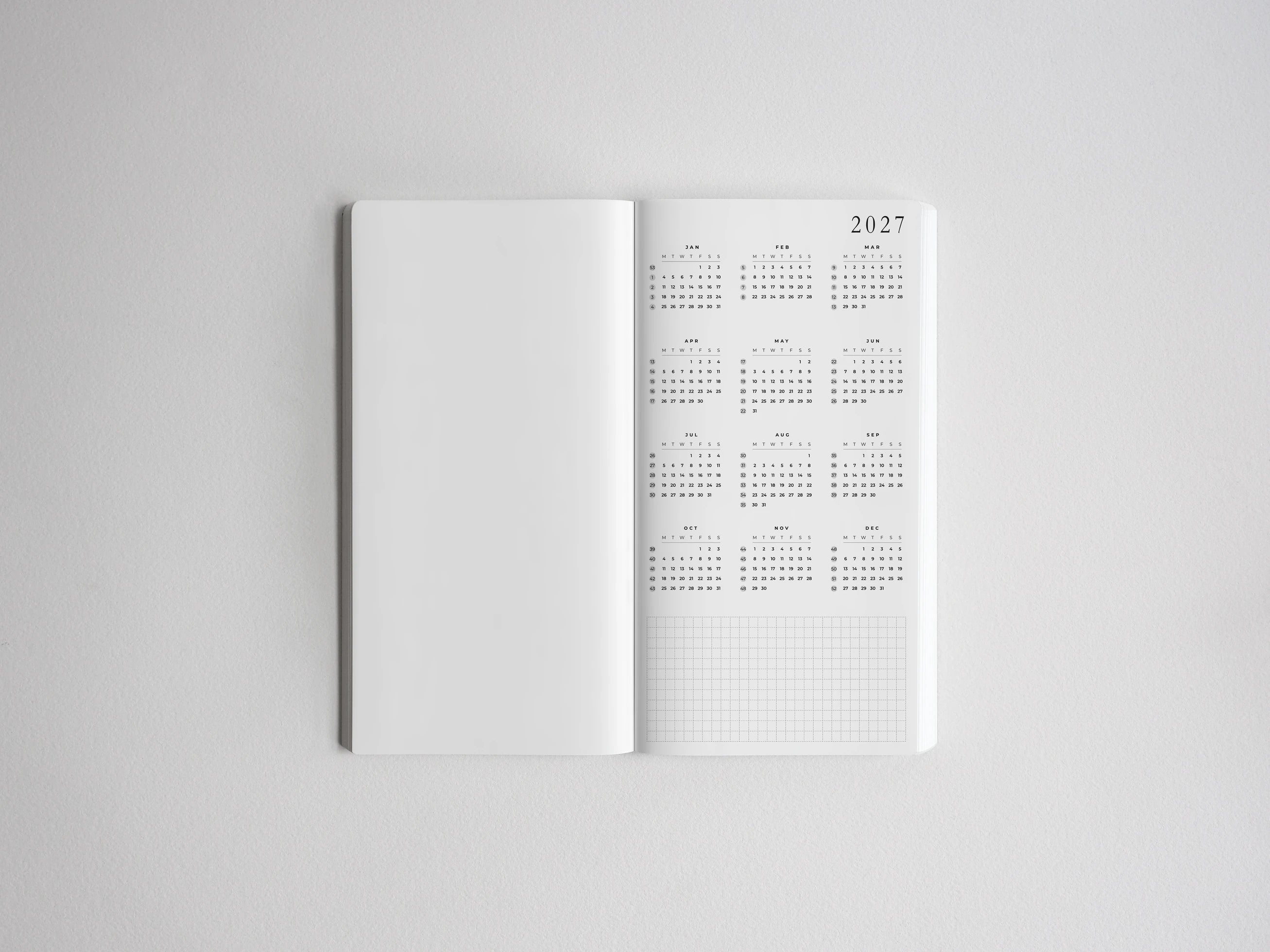 Yearly Calendar