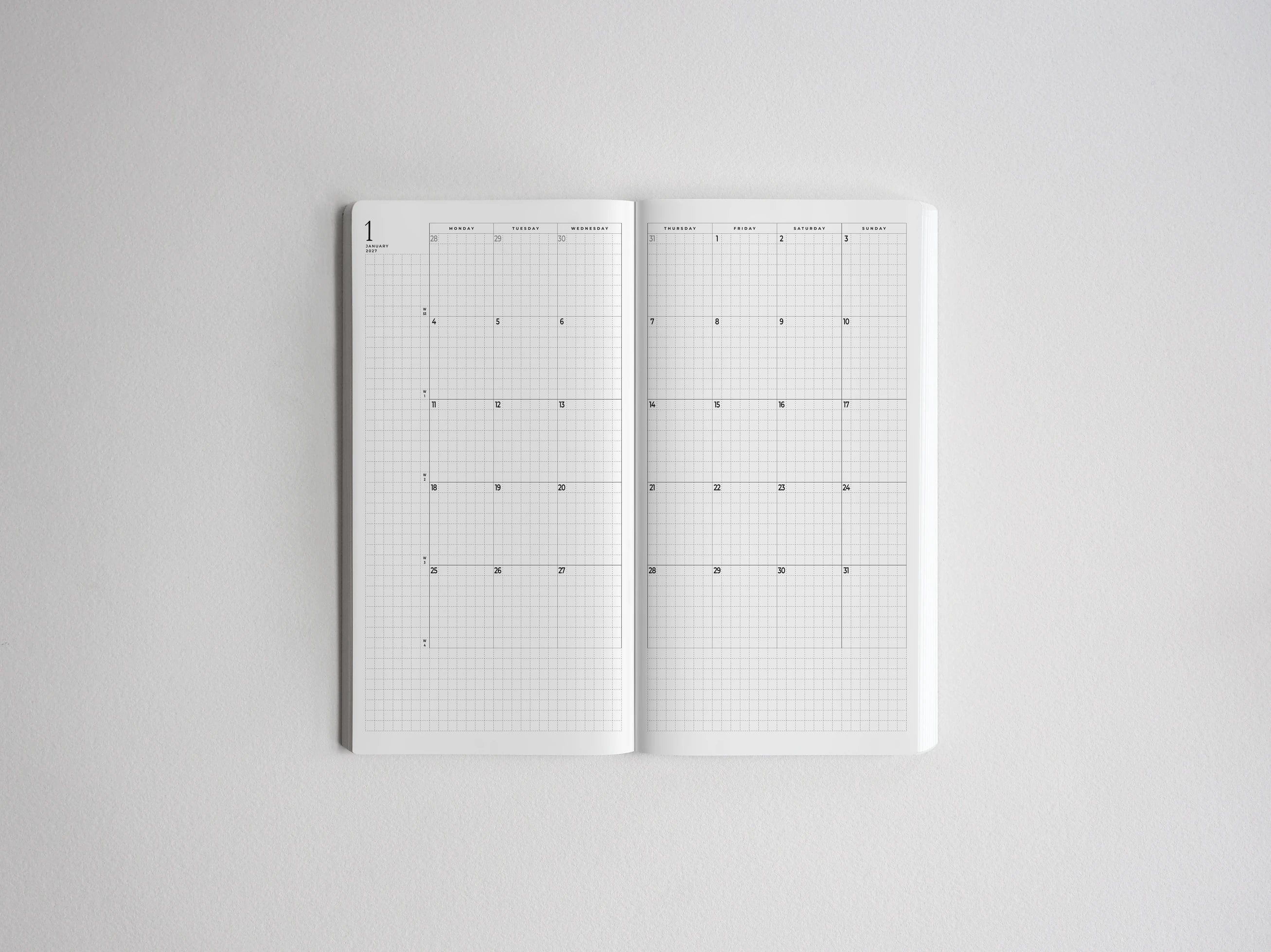 Monthly Layout
