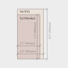 Load image into Gallery viewer, N2 Horizontal Compact Full Year | 2025 Common Planner (In-Stock)
