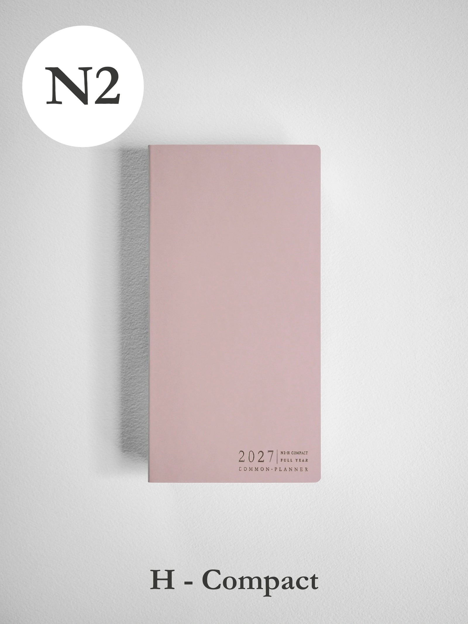 2027 N2 Horizontal Compact planner front cover in Fairy Floss #color_fairyfloss