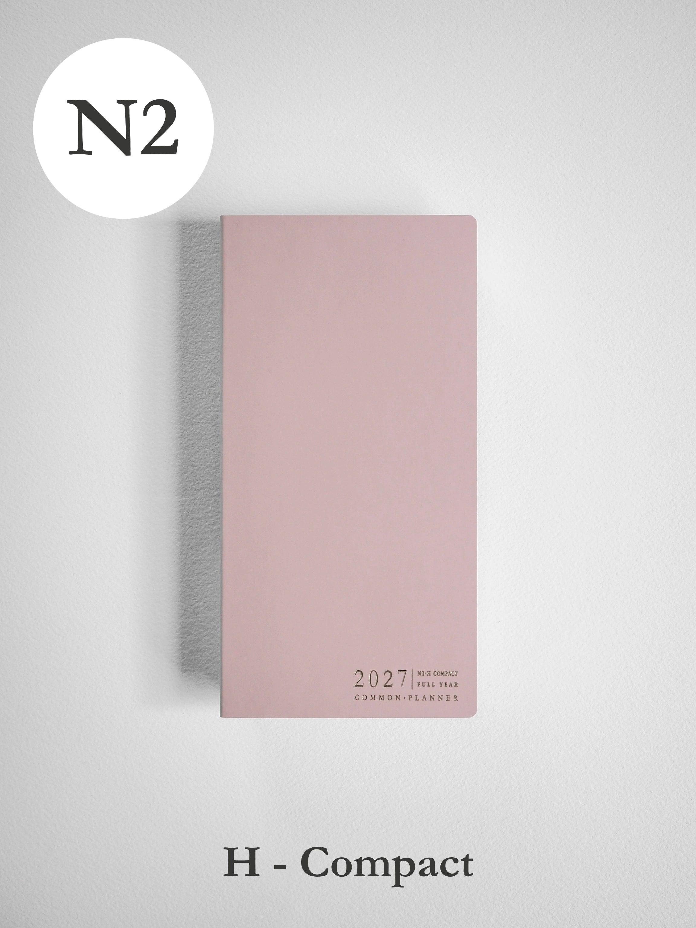 2027 N2 Horizontal Compact planner front cover in Fairy Floss #color_fairyfloss