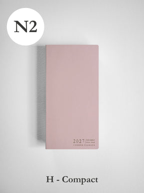 2027 N2 Horizontal Compact planner front cover in Fairy Floss #color_fairyfloss