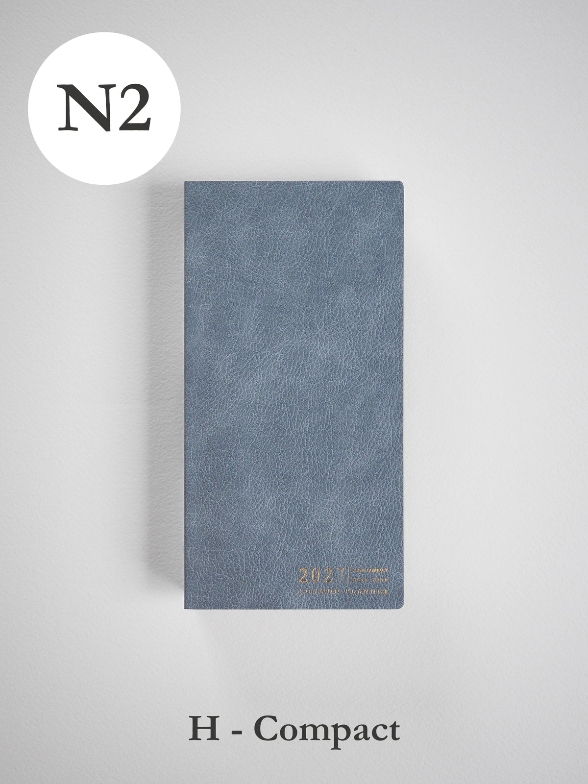 2027 N2 Horizontal Compact planner front cover in Mist #color_mist