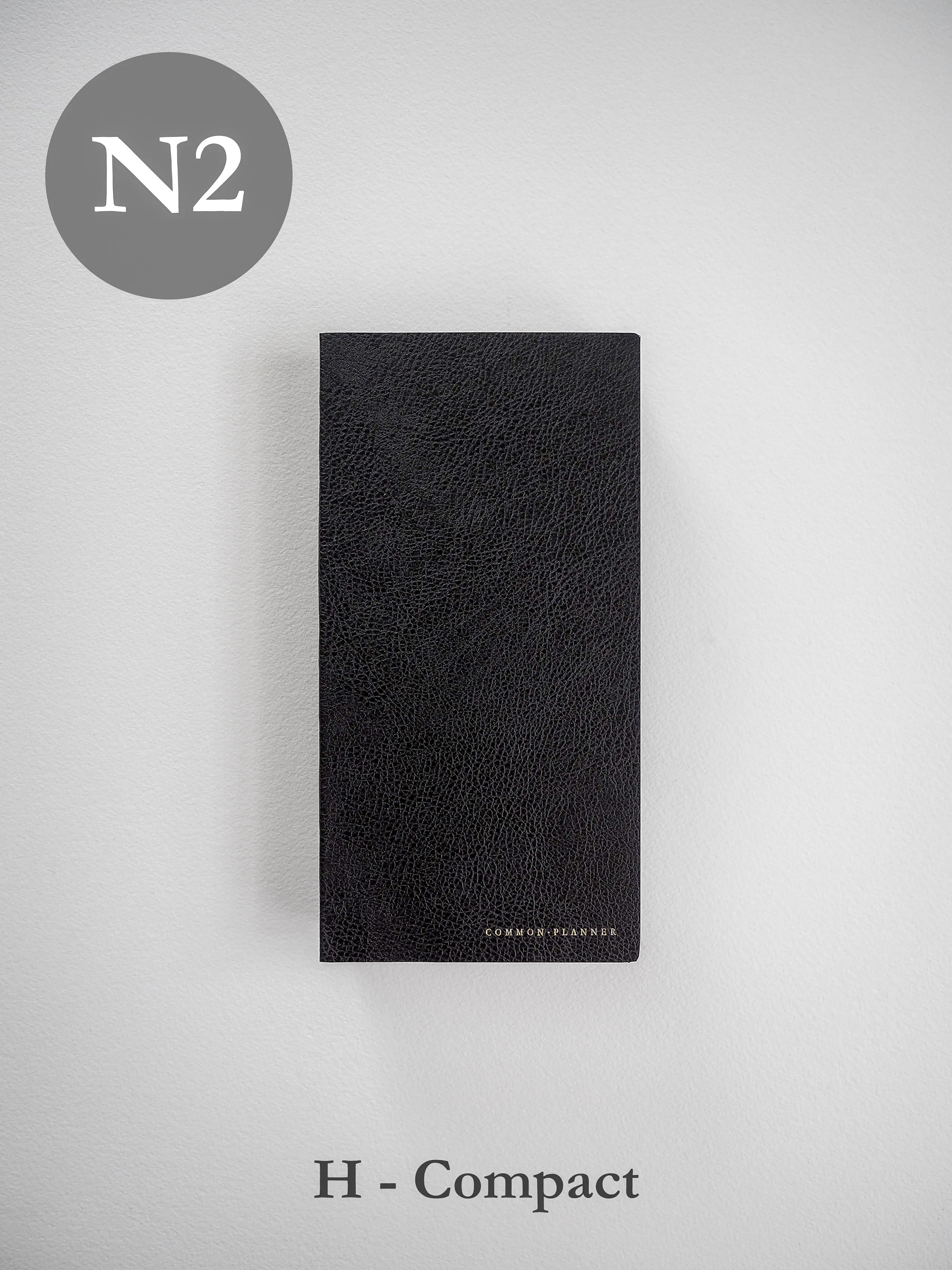 Undated Common Planner | N2 Horizontal Compact Full Year