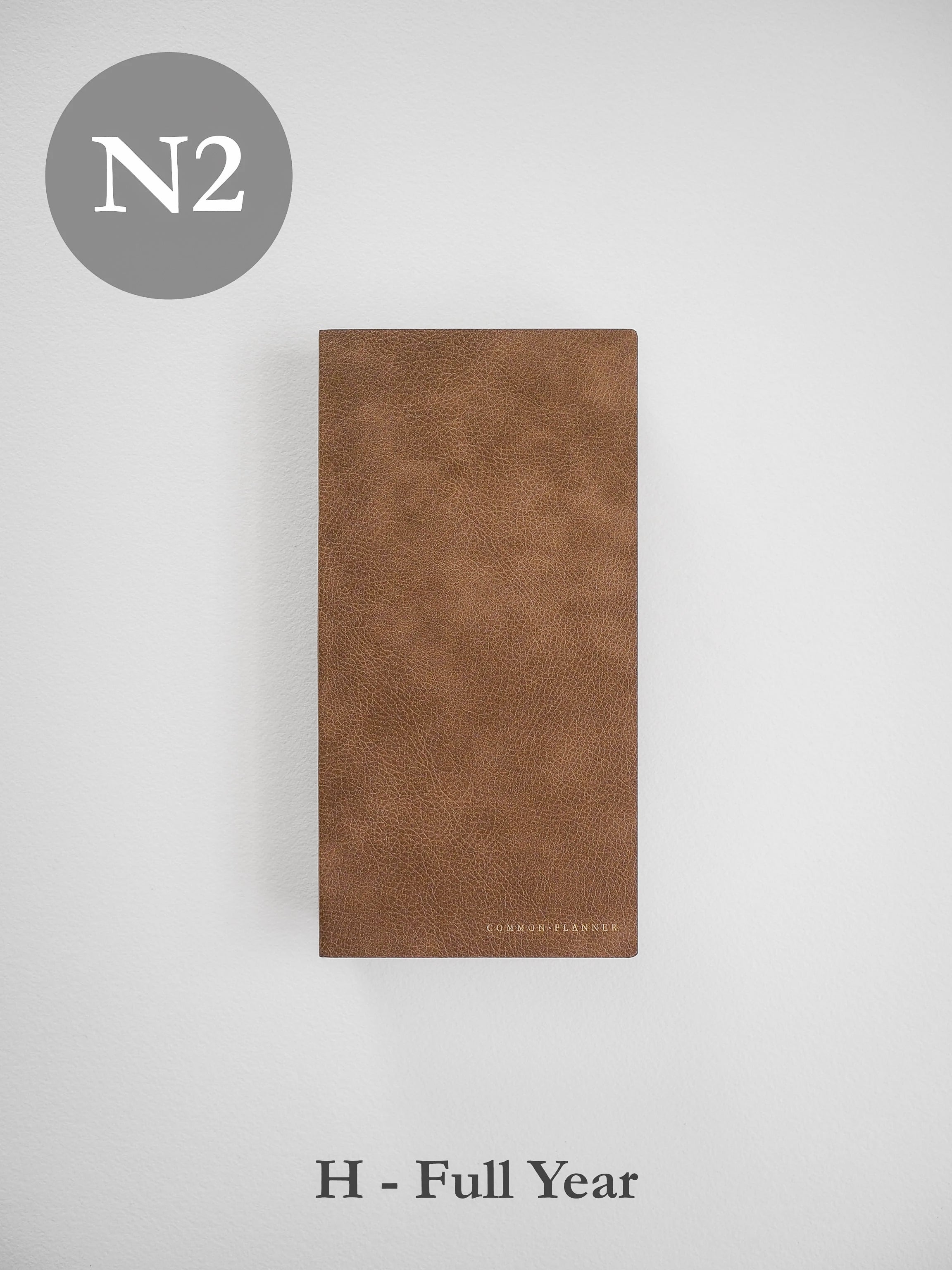 Undated Common Planner | N2 Horizontal Full Year