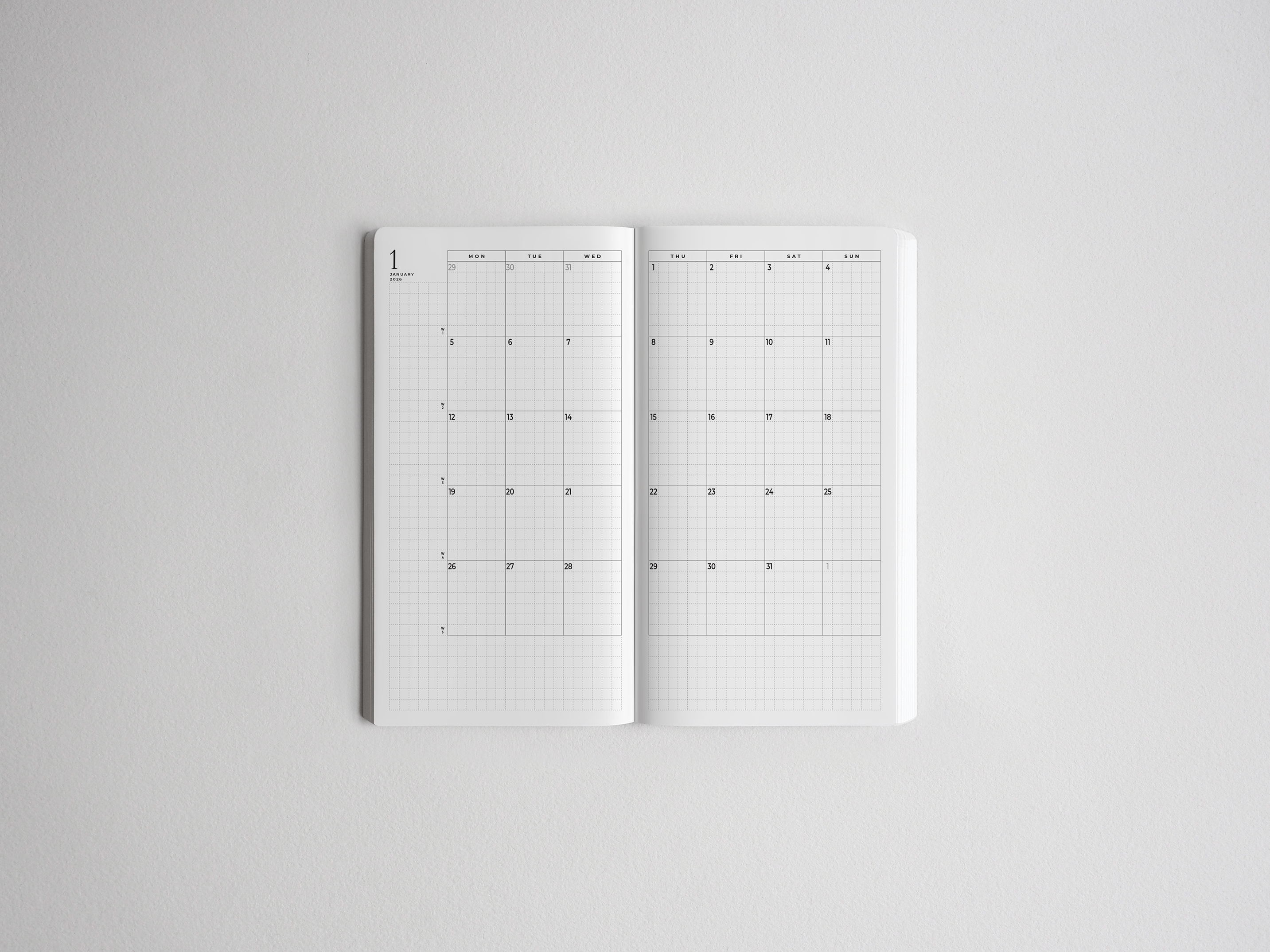 Monthly Layout