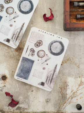 Mini Elements Icon Stickers - November 2026 - Washi (Clear Matte)