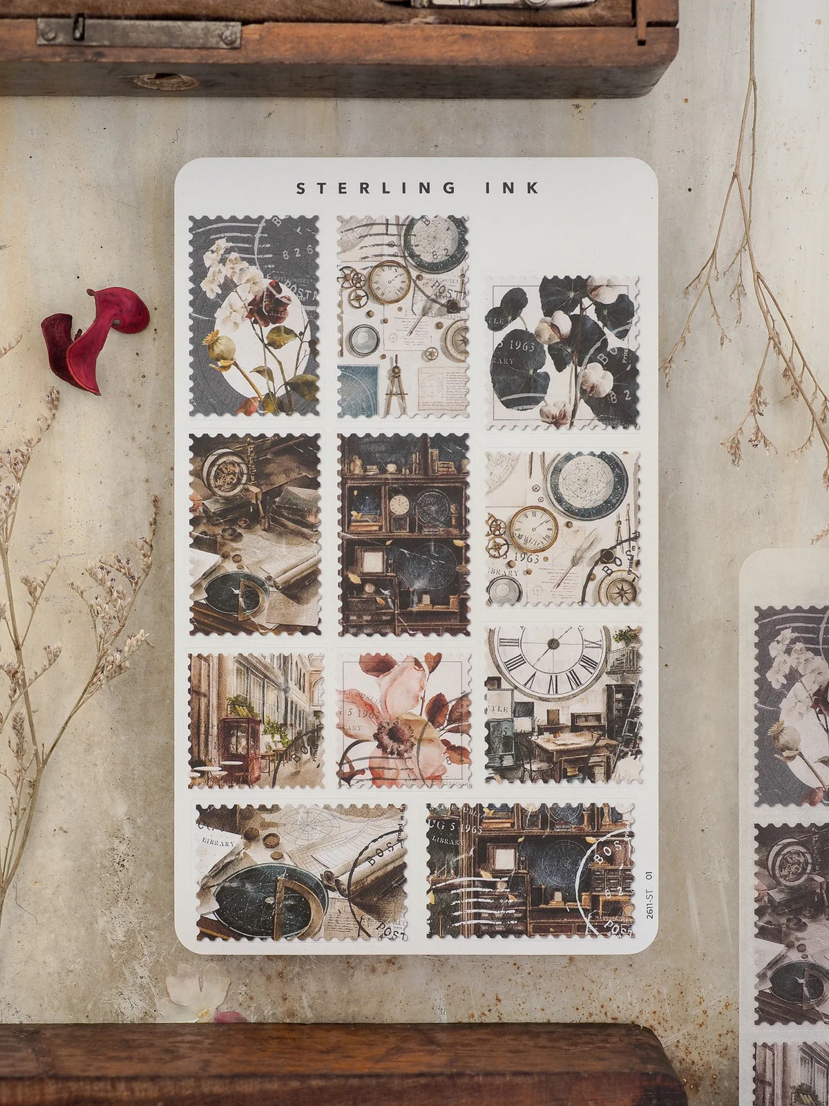 Stamps Stickers - November 2026 - Vinyl (Premium Matte)