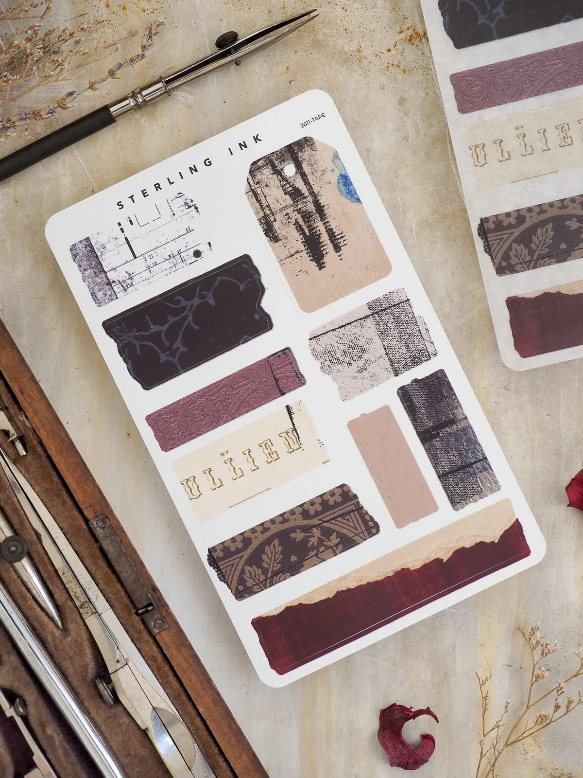 Torn Tape Stickers - November 2026 - Vinyl (Premium Matte)