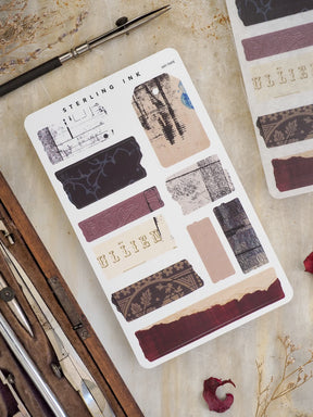 Torn Tape Stickers - November 2026 - Vinyl (Premium Matte)