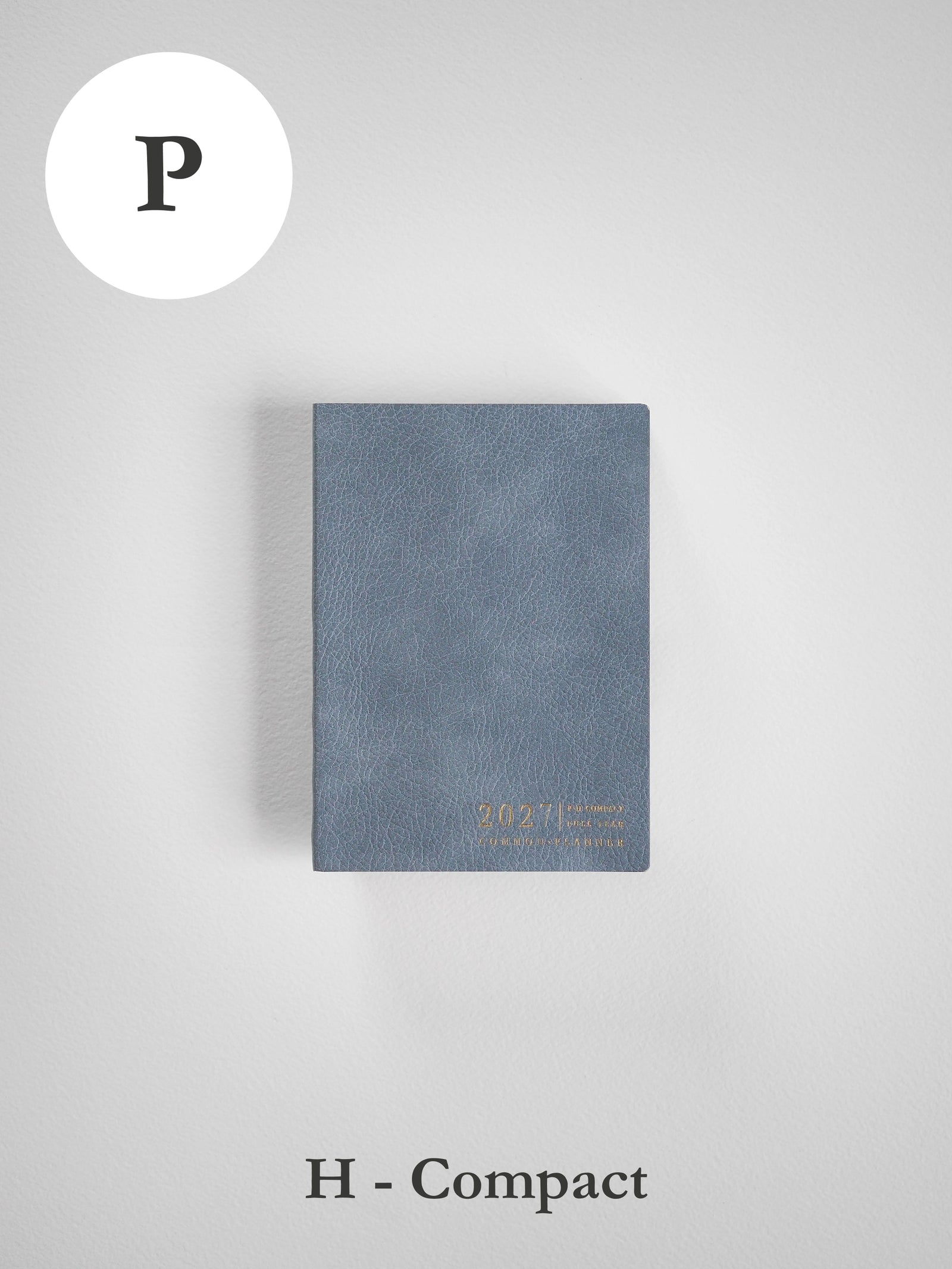 2027 P Horizontal Compact planner front cover in Mist #color_mist