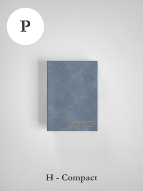 2027 P Horizontal Compact planner front cover in Mist #color_mist