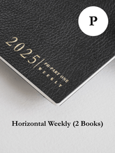 Load image into Gallery viewer, Passport Horizontal Weekly Booklet (2 book set) | 2025 (In-Stock)
