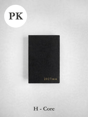 2027 PK Horizontal Core planner front cover in Onyx #color_onyx