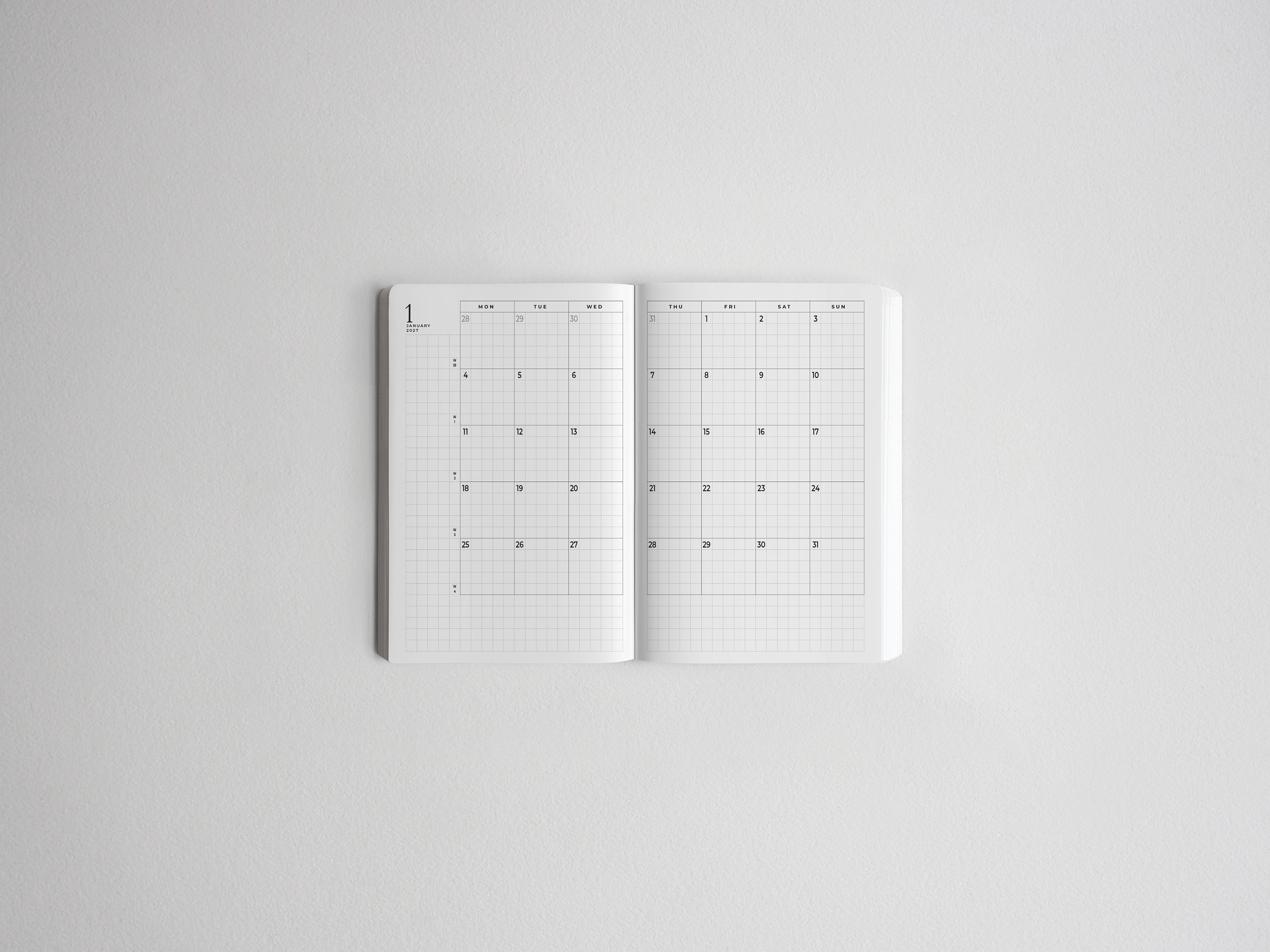 Monthly Layout