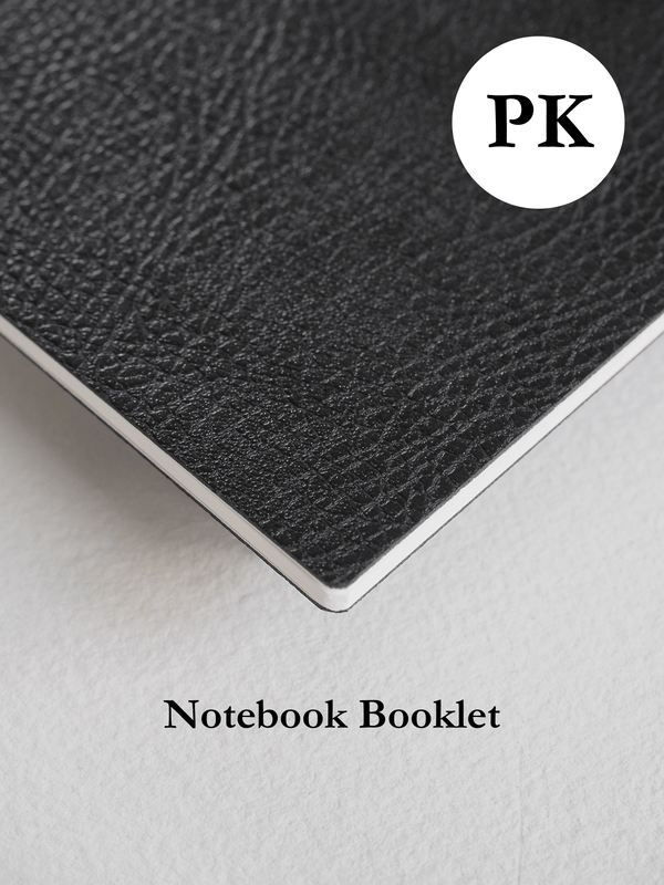 Pocket Grid Notebook Booklet - Koji Paper (64 pages)