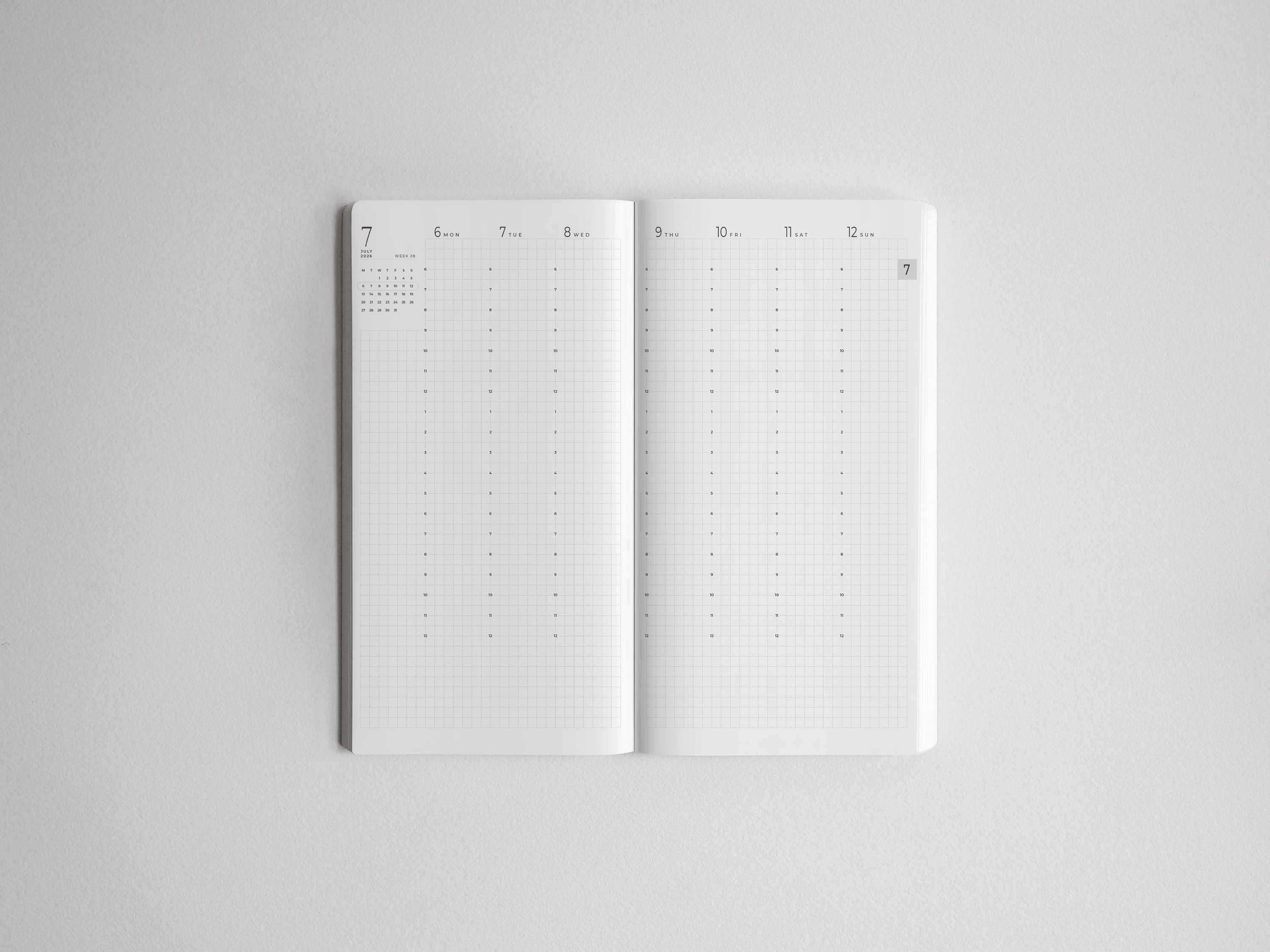 Weekly Layout