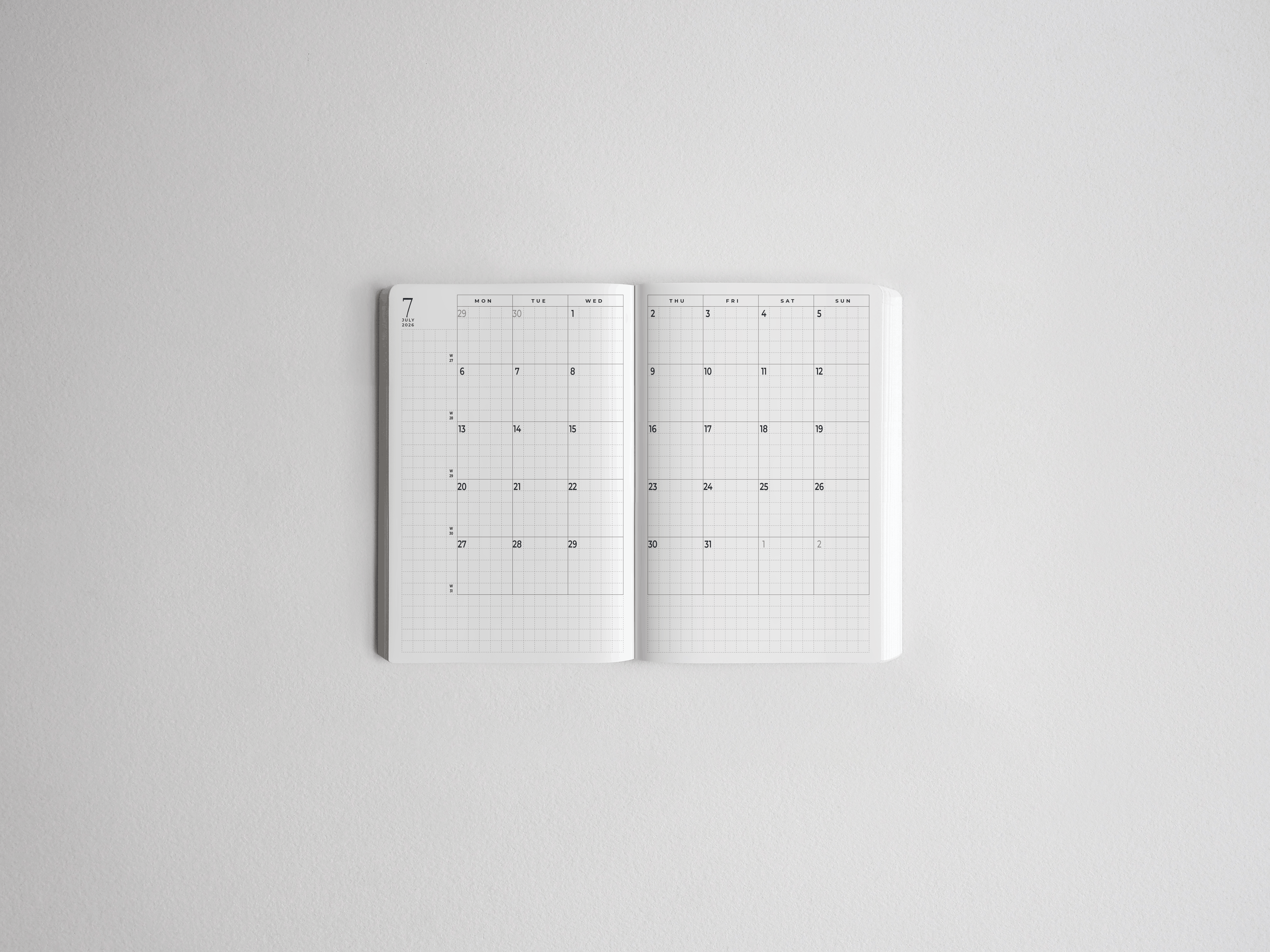 Monthly Layout