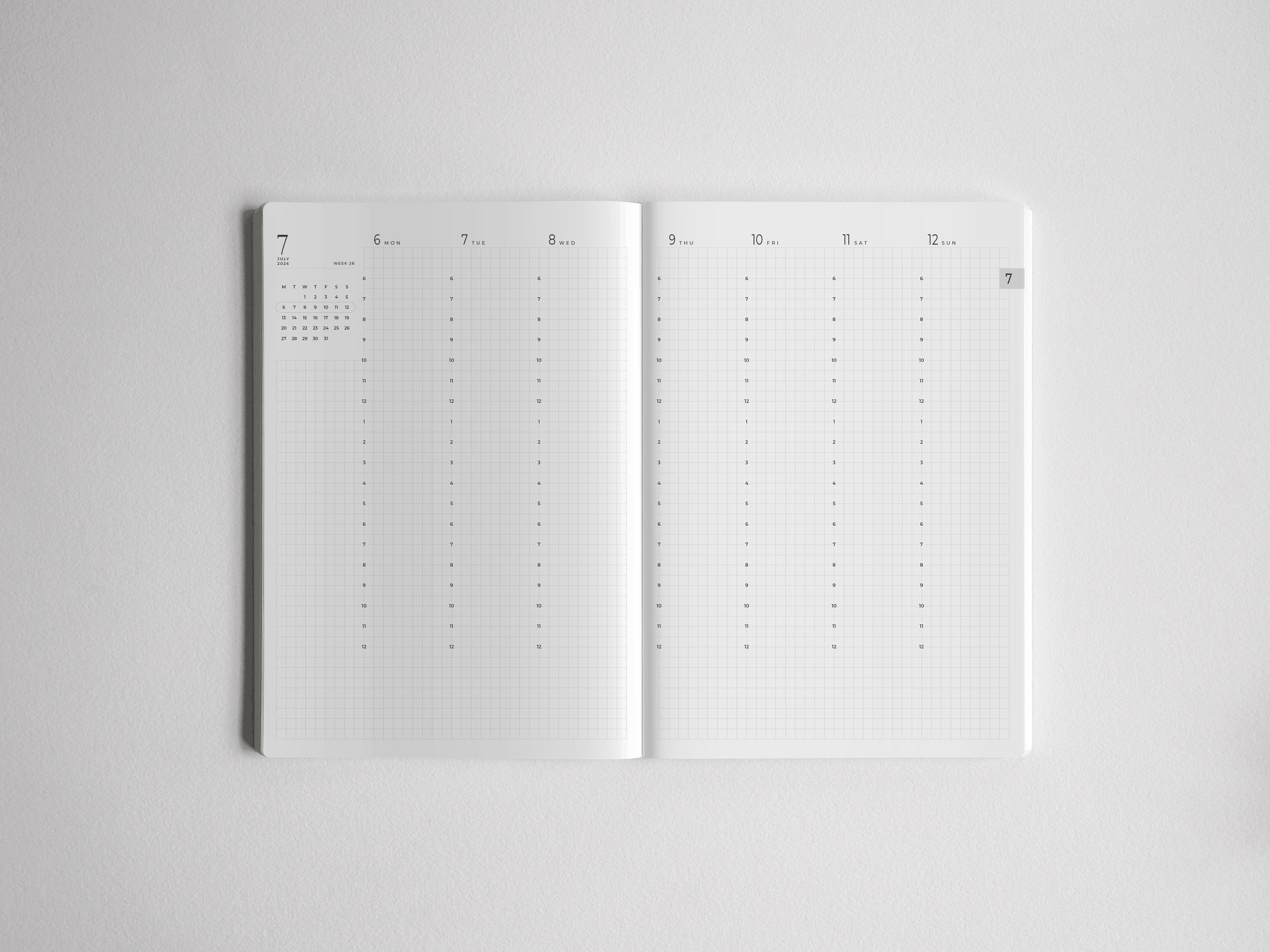 Weekly Layout