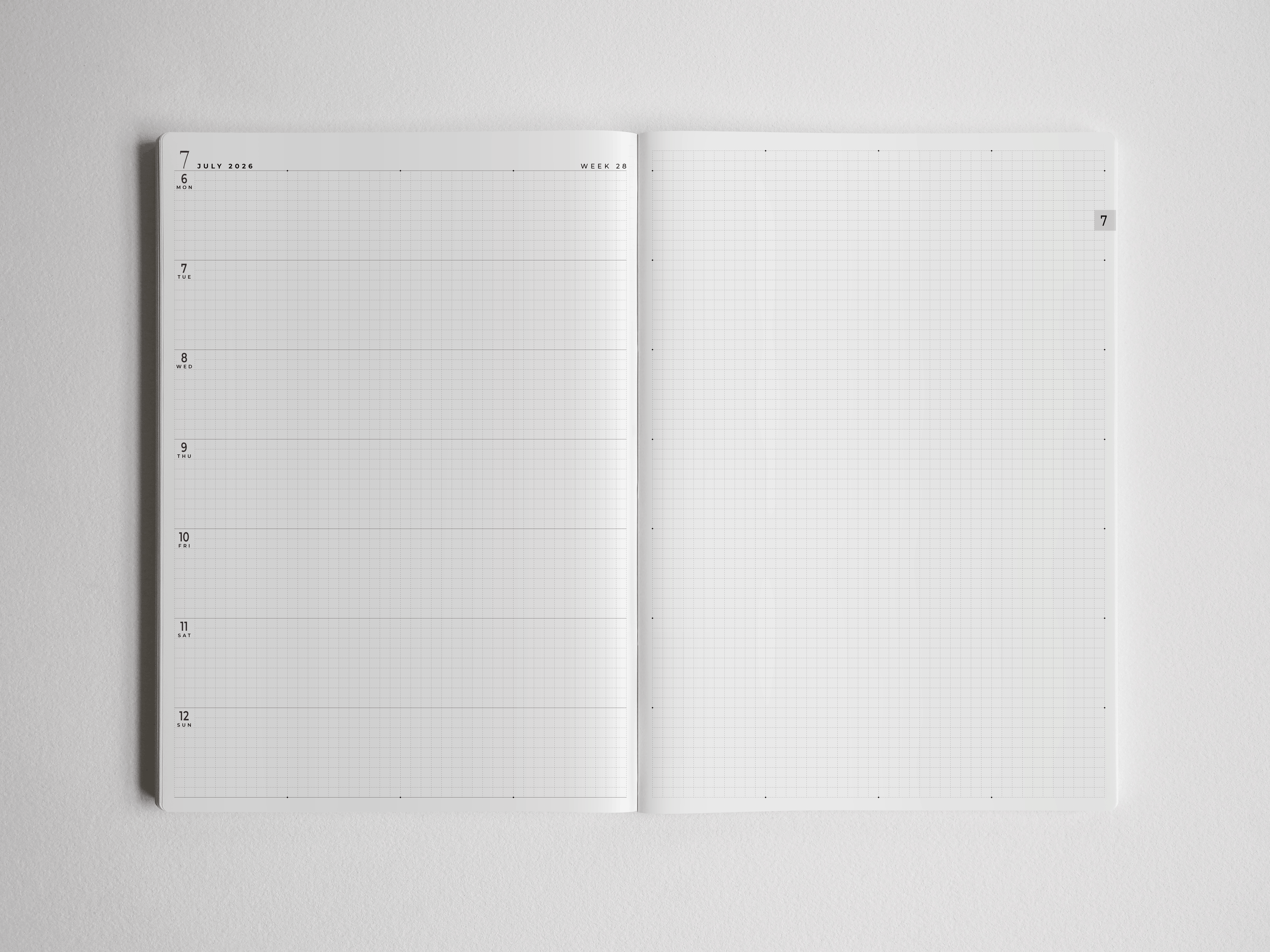 Weekly Layout