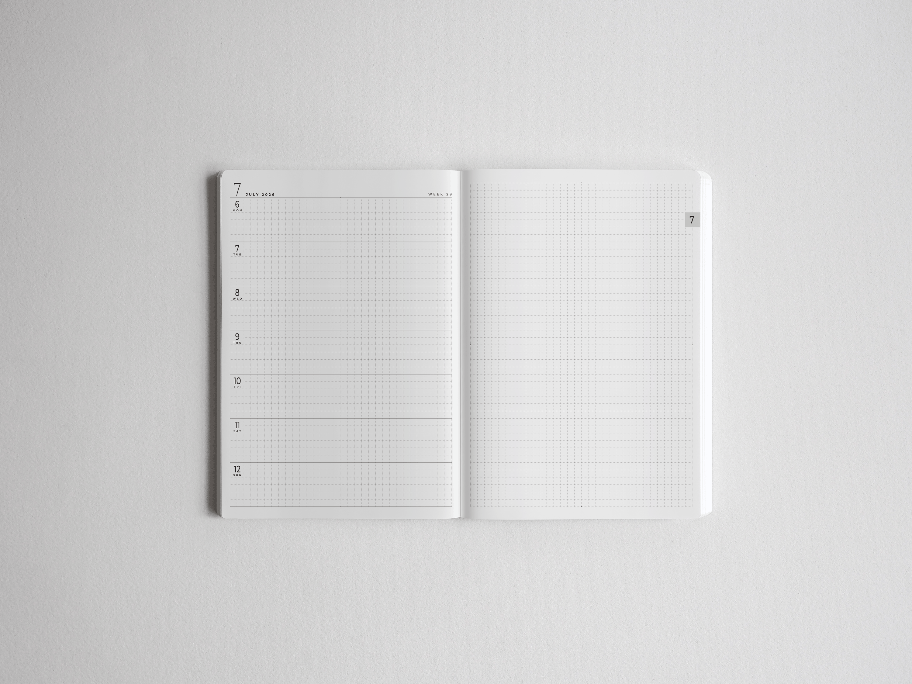 Weekly Layout