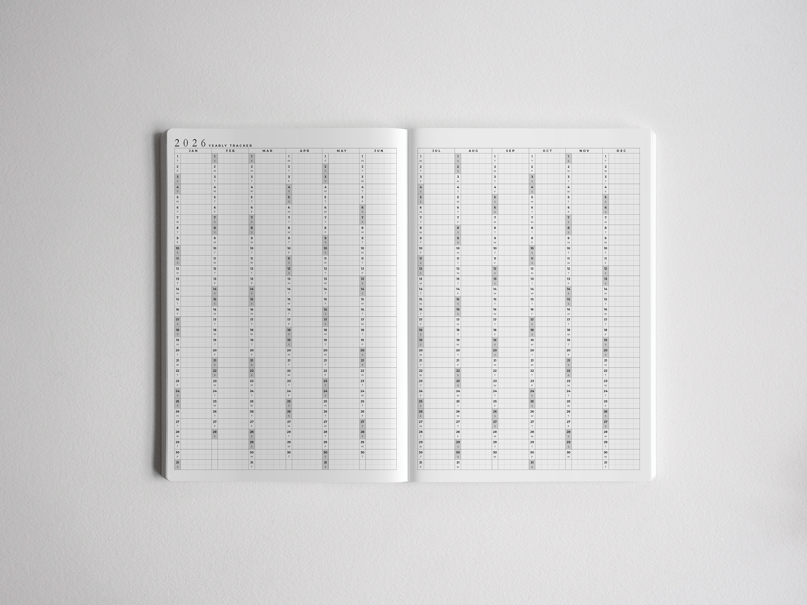 Yearly Tracker