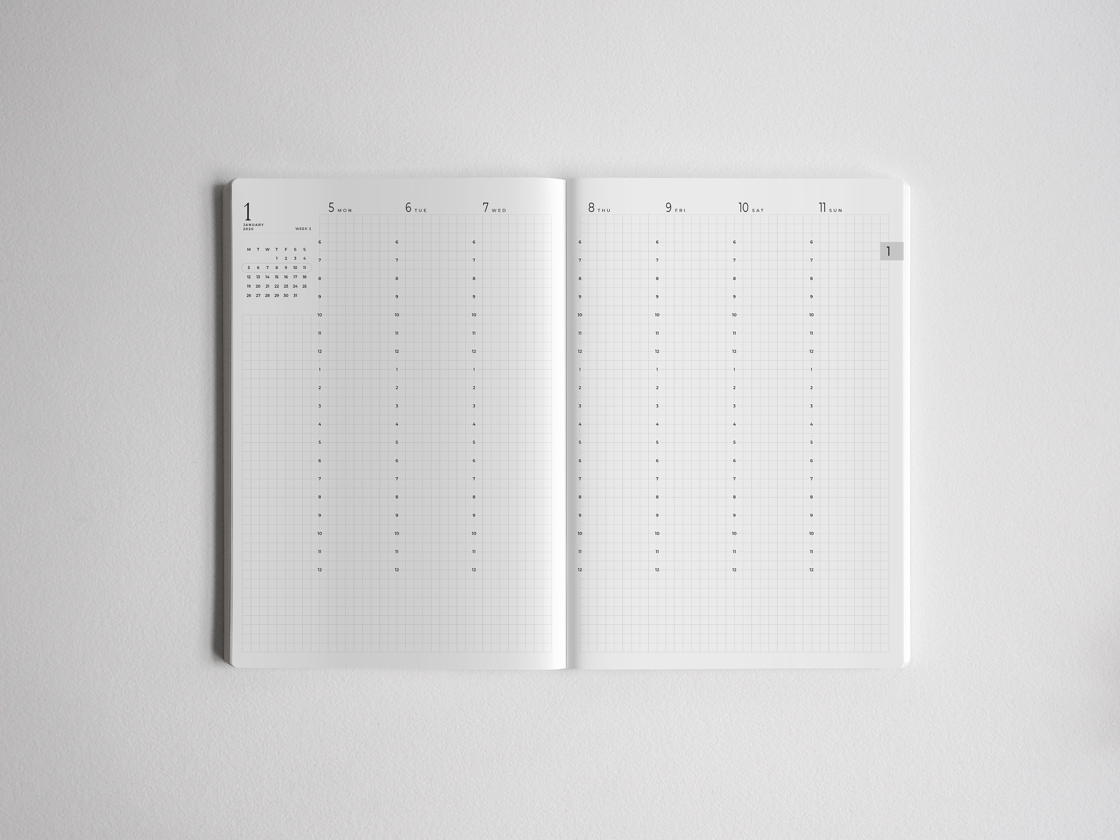 Weekly Layout

