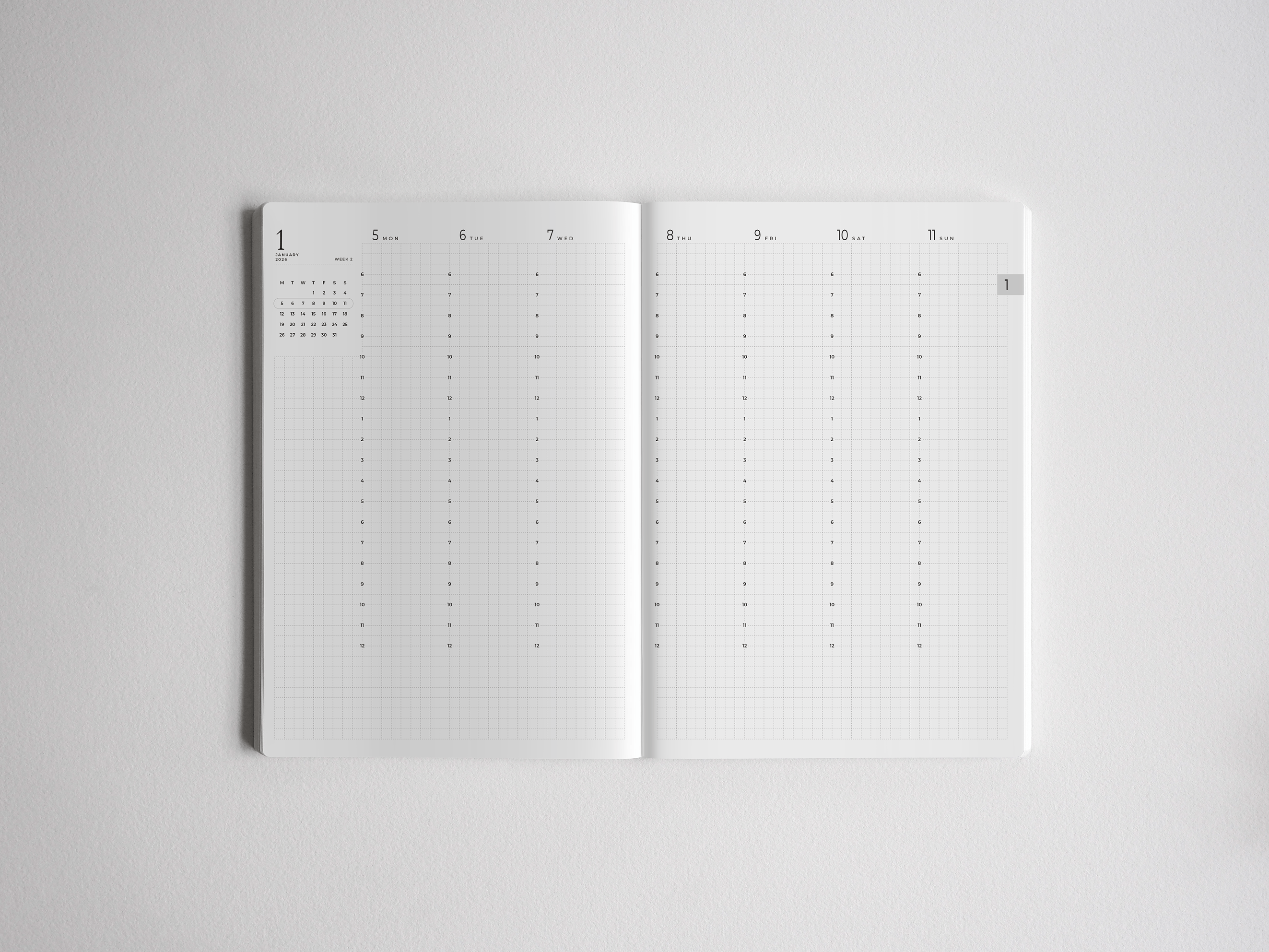 Weekly Layout