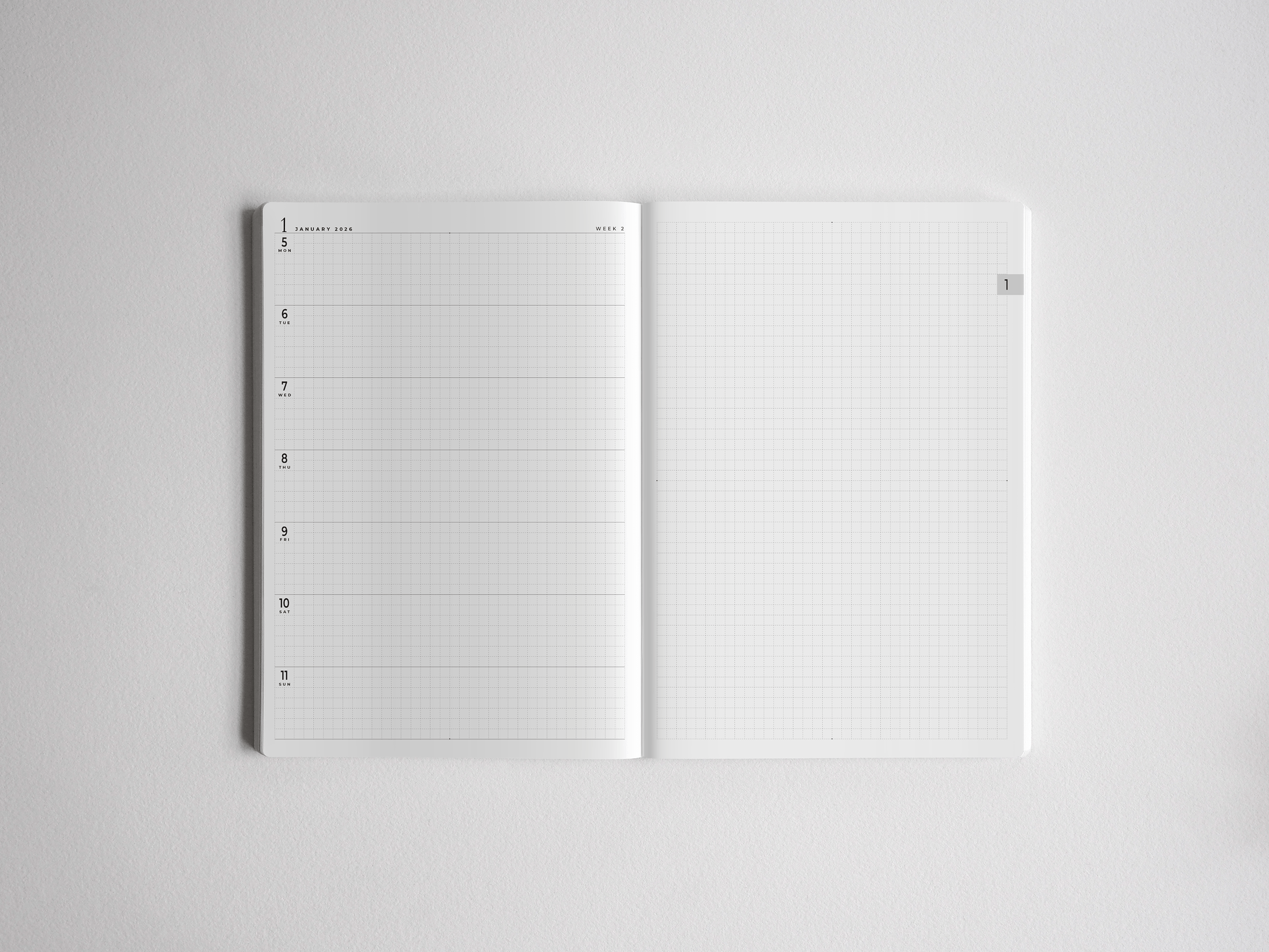 Weekly Layout
