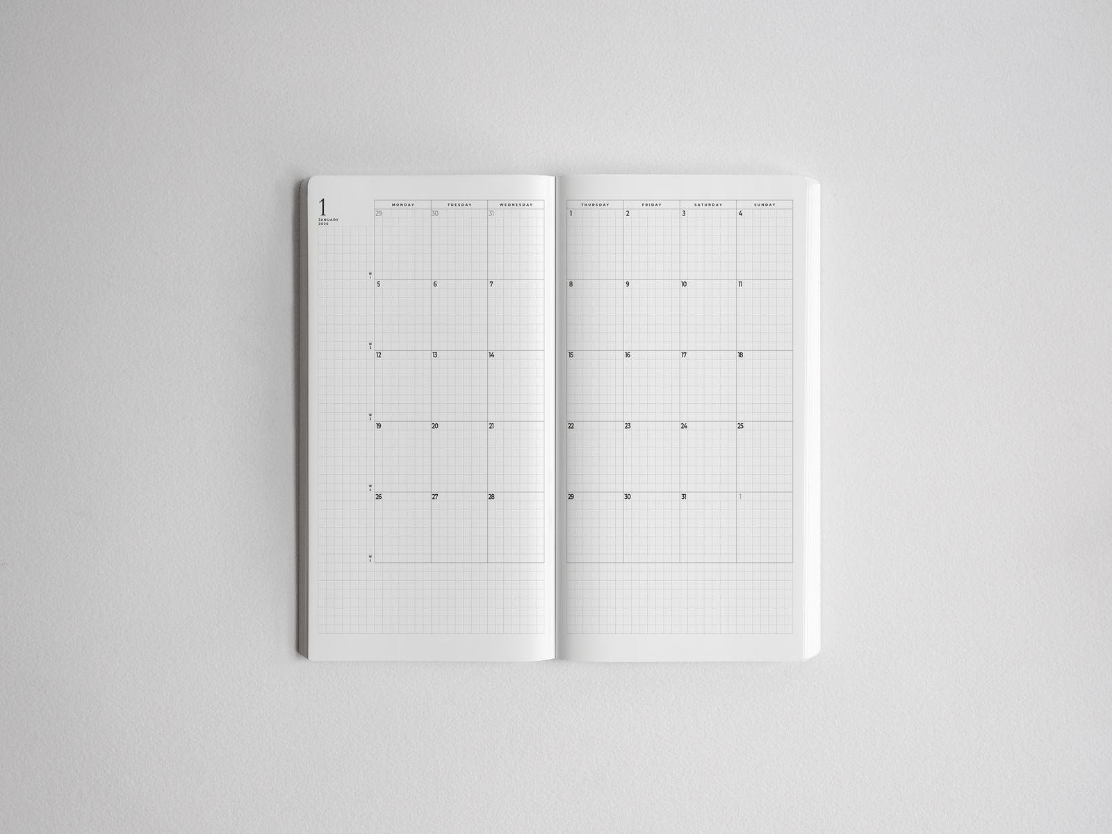Monthly Layout