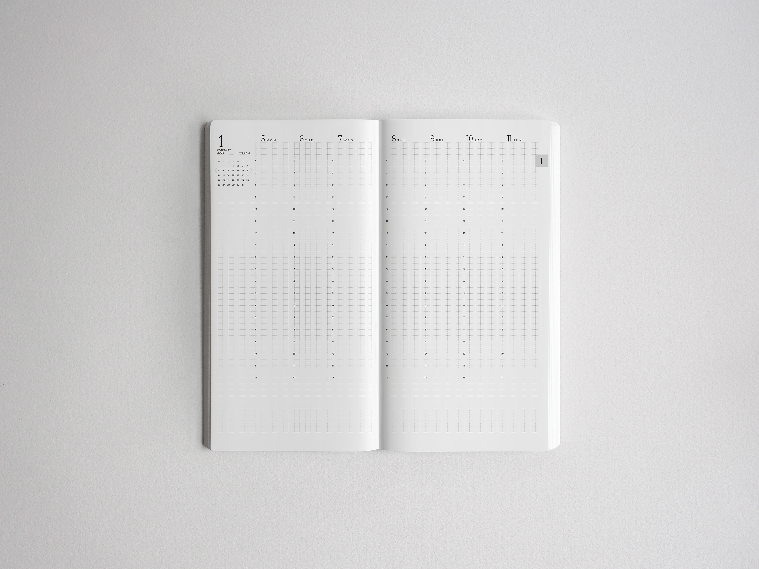 Weekly Layout