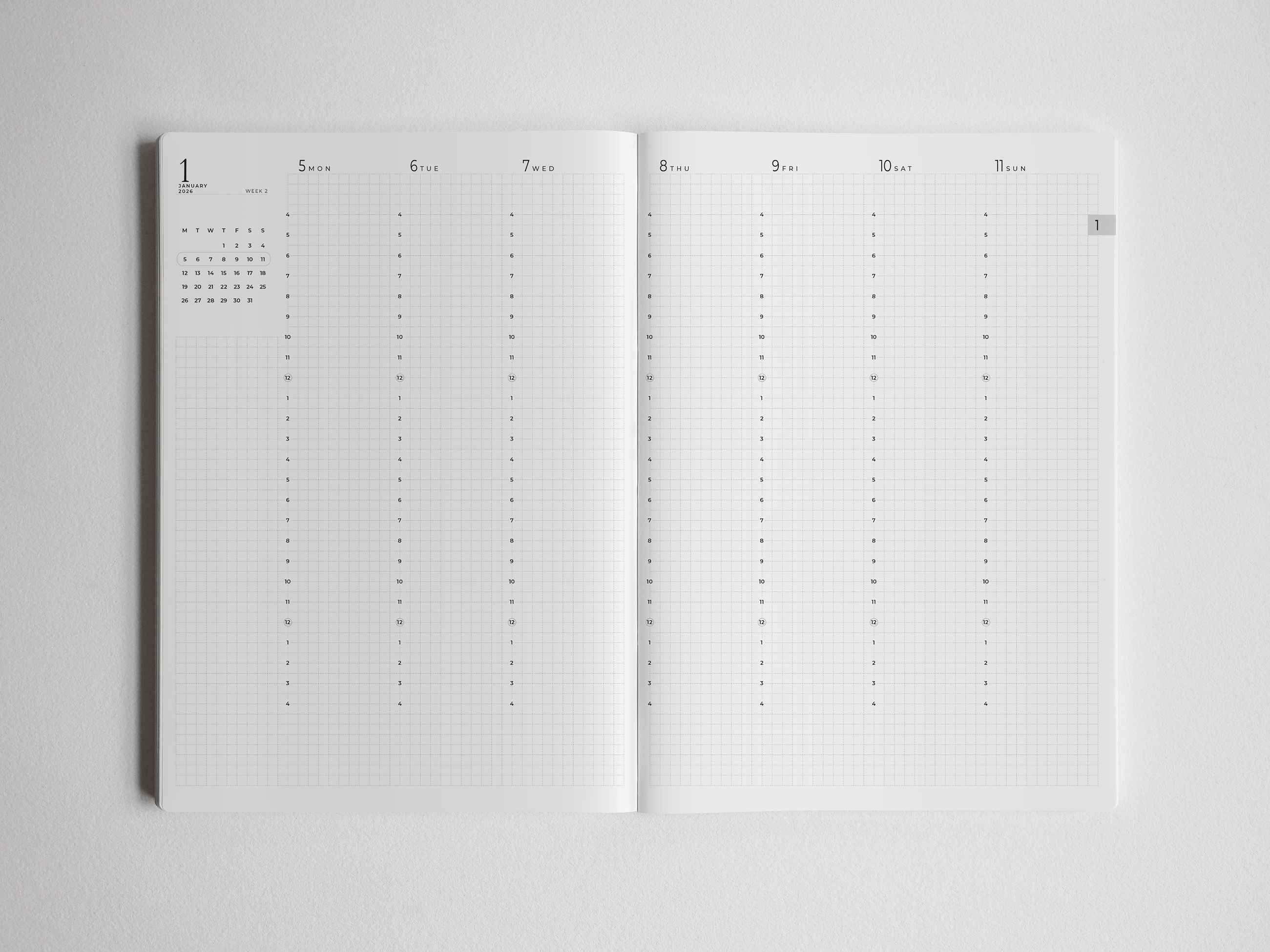Weekly Layout