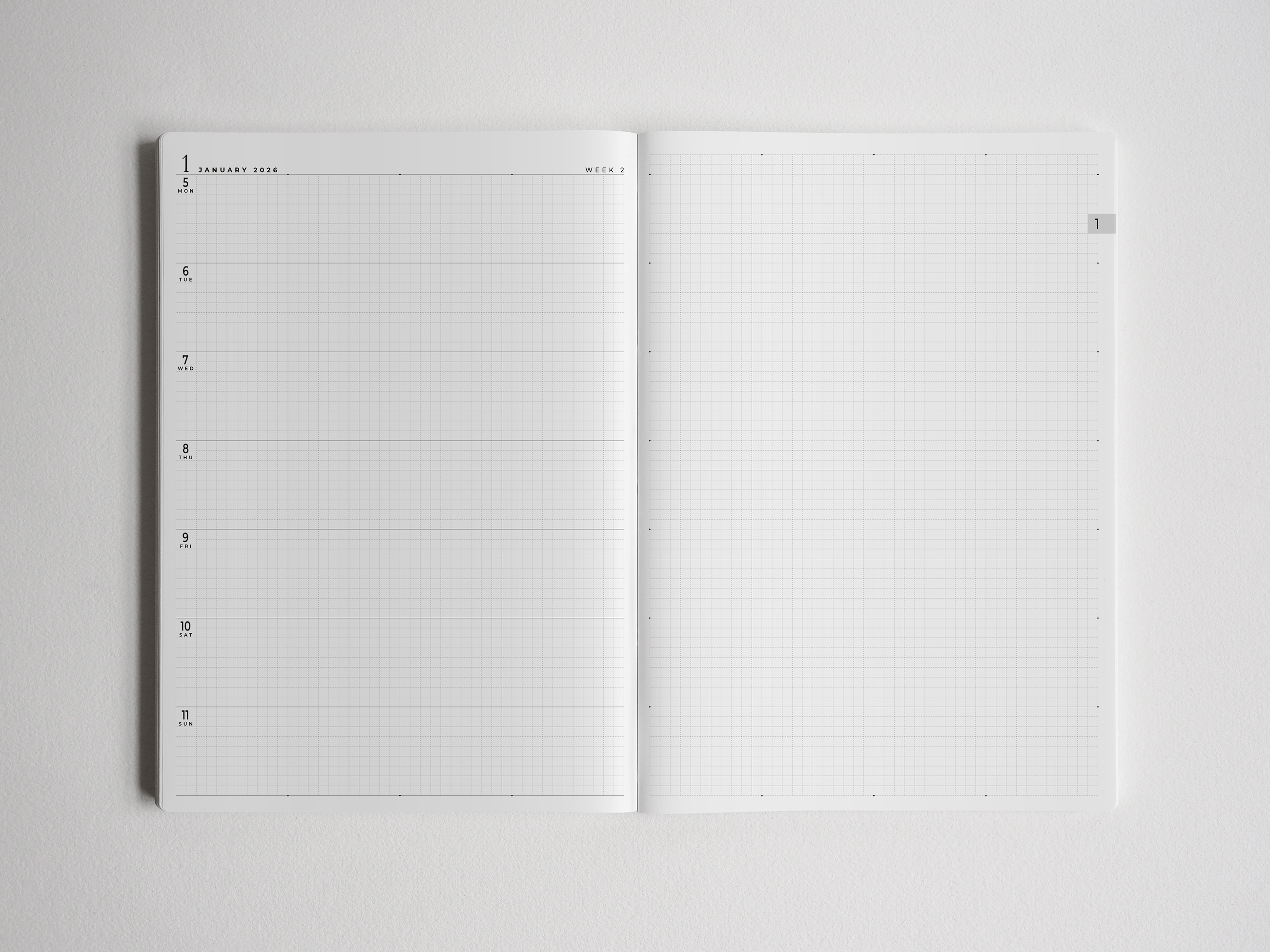 Weekly Layout