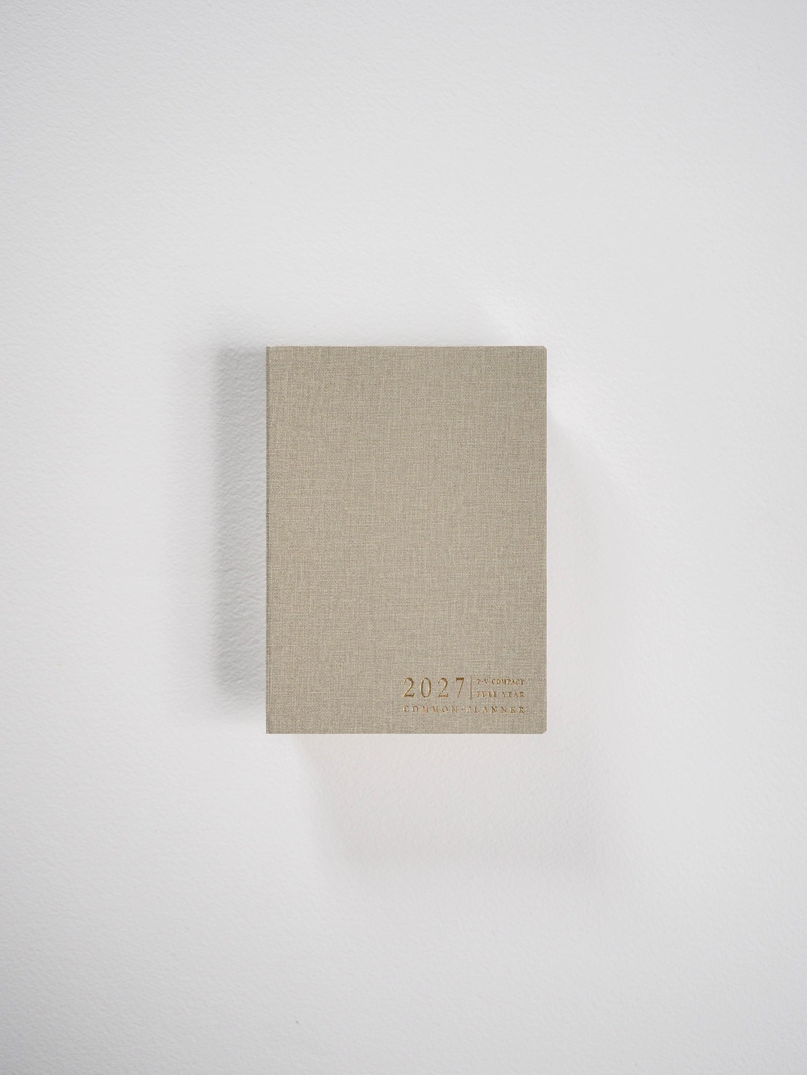 2027 P Vertical Compact planner interior layout in Linen #color_linen