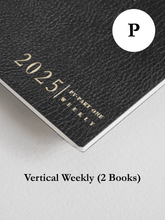 Load image into Gallery viewer, Passport Vertical Weekly Booklet (2 book set) | 2025 (In-Stock)
