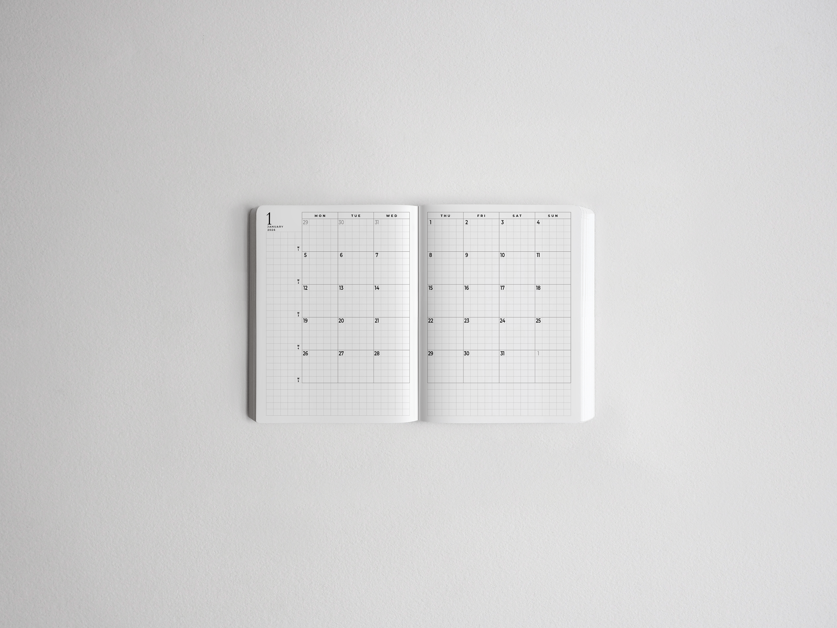 Monthly Layout